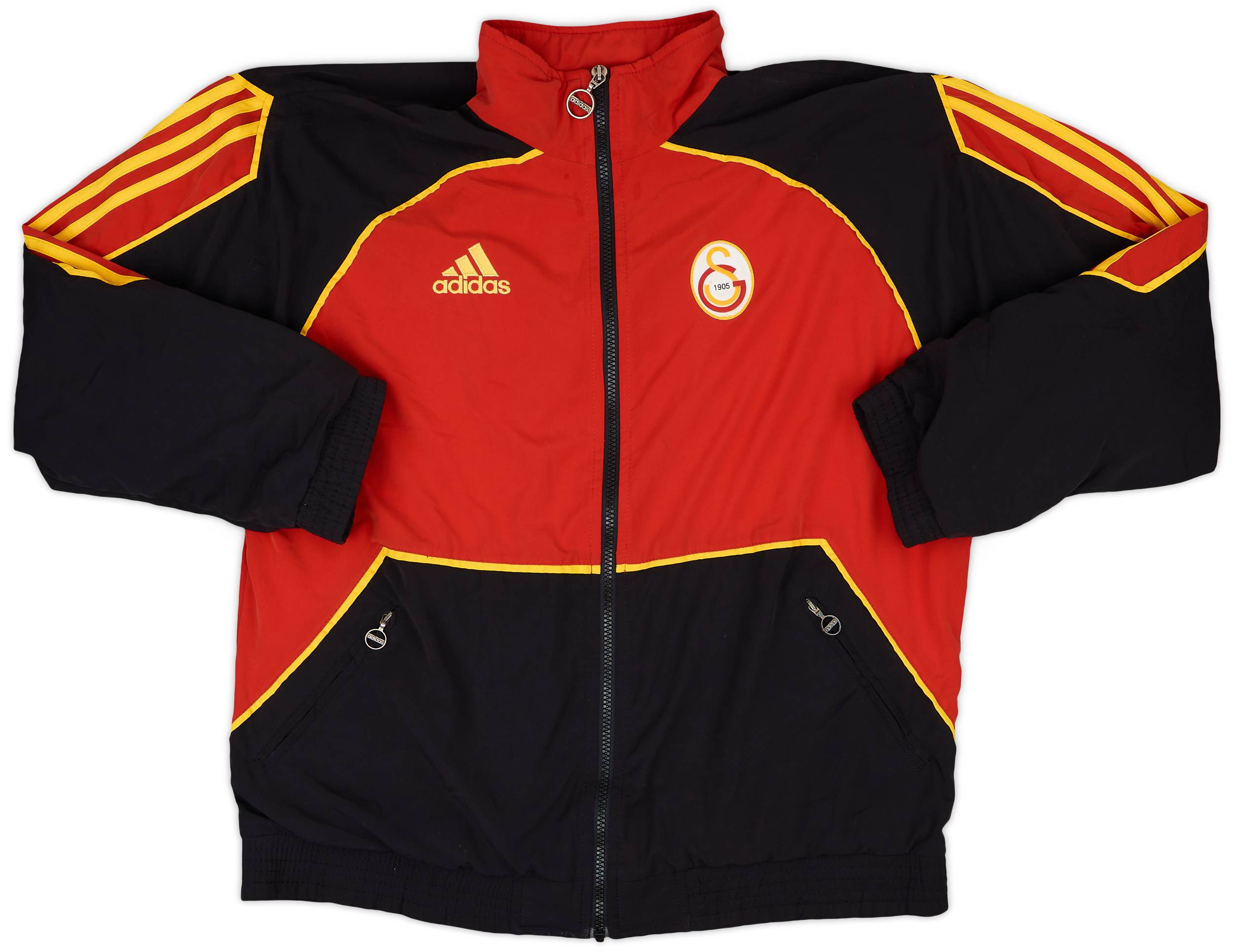 adidas Galatasaray ジャケット M 黒/赤 1996-97 Galatasaray adidas Track Jacket - 8/10 - (M)