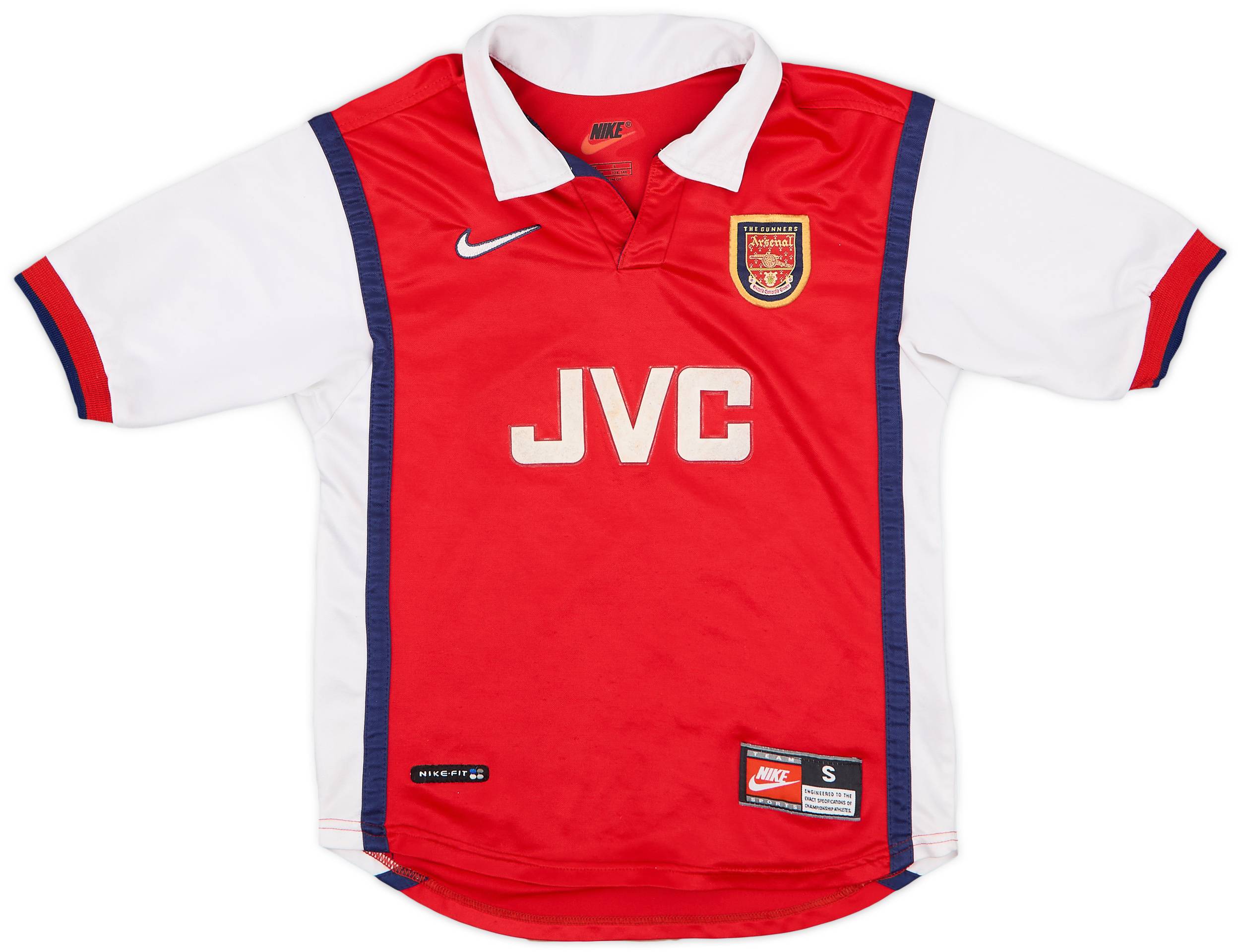 【はこぽす対応商品】 1998-99 (S.Boys) - 6/10 - Shirt Home Arsenal ウェア