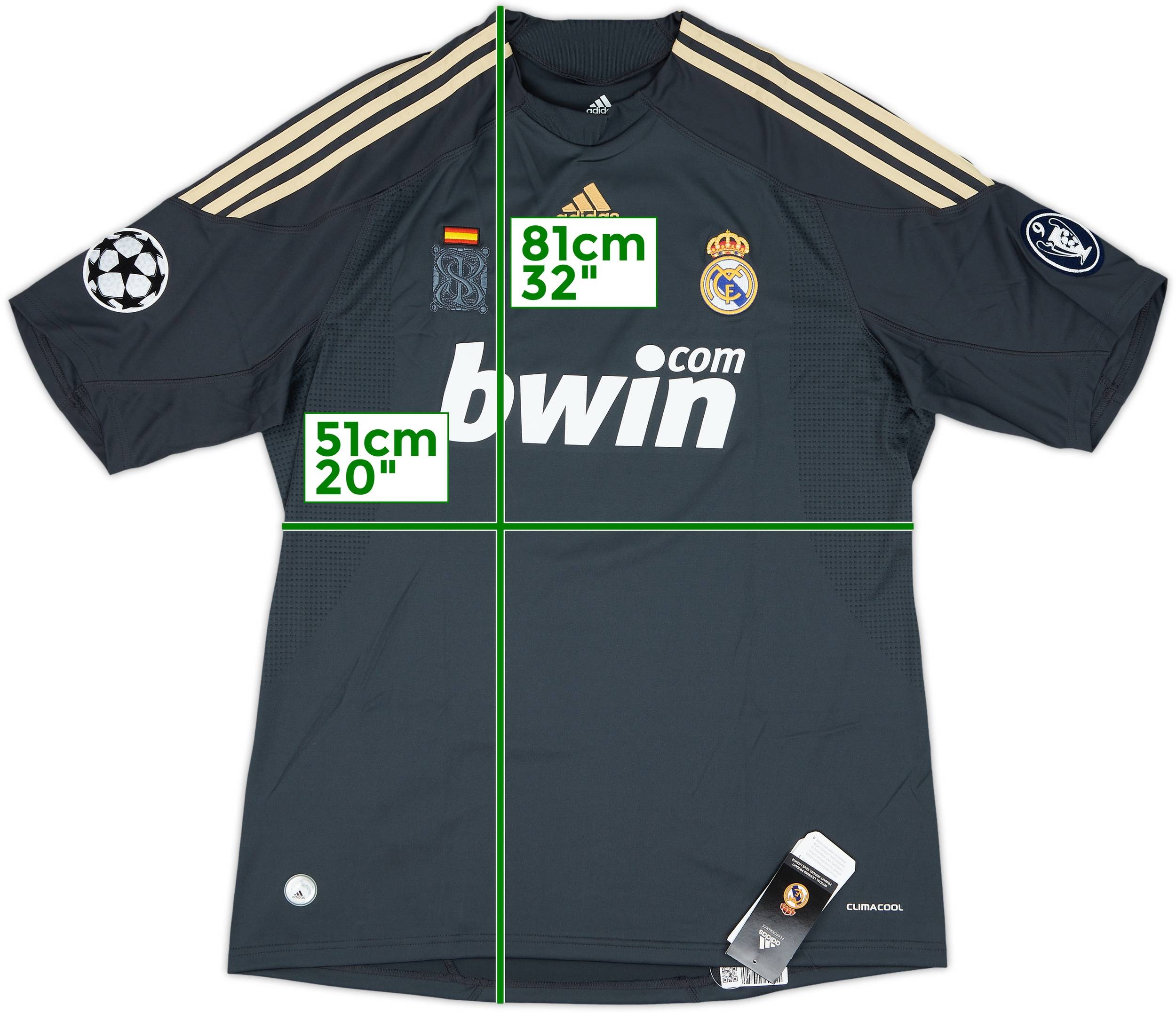 2009-10 Real Madrid Third Shirt Ronaldo #9 (L)