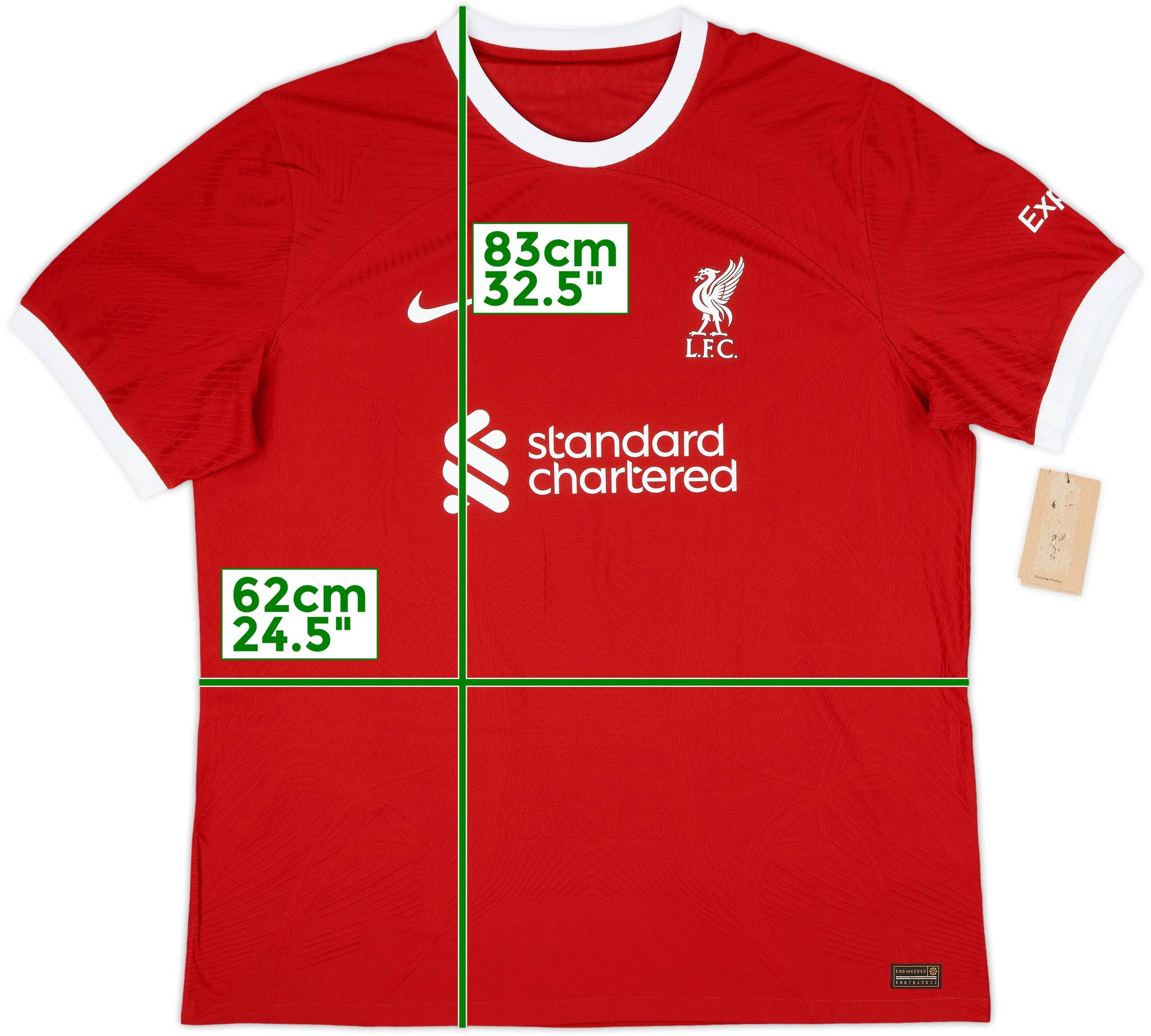 2021-22 Liverpool Authentic Home Shirt M.Salah #11 (XS)