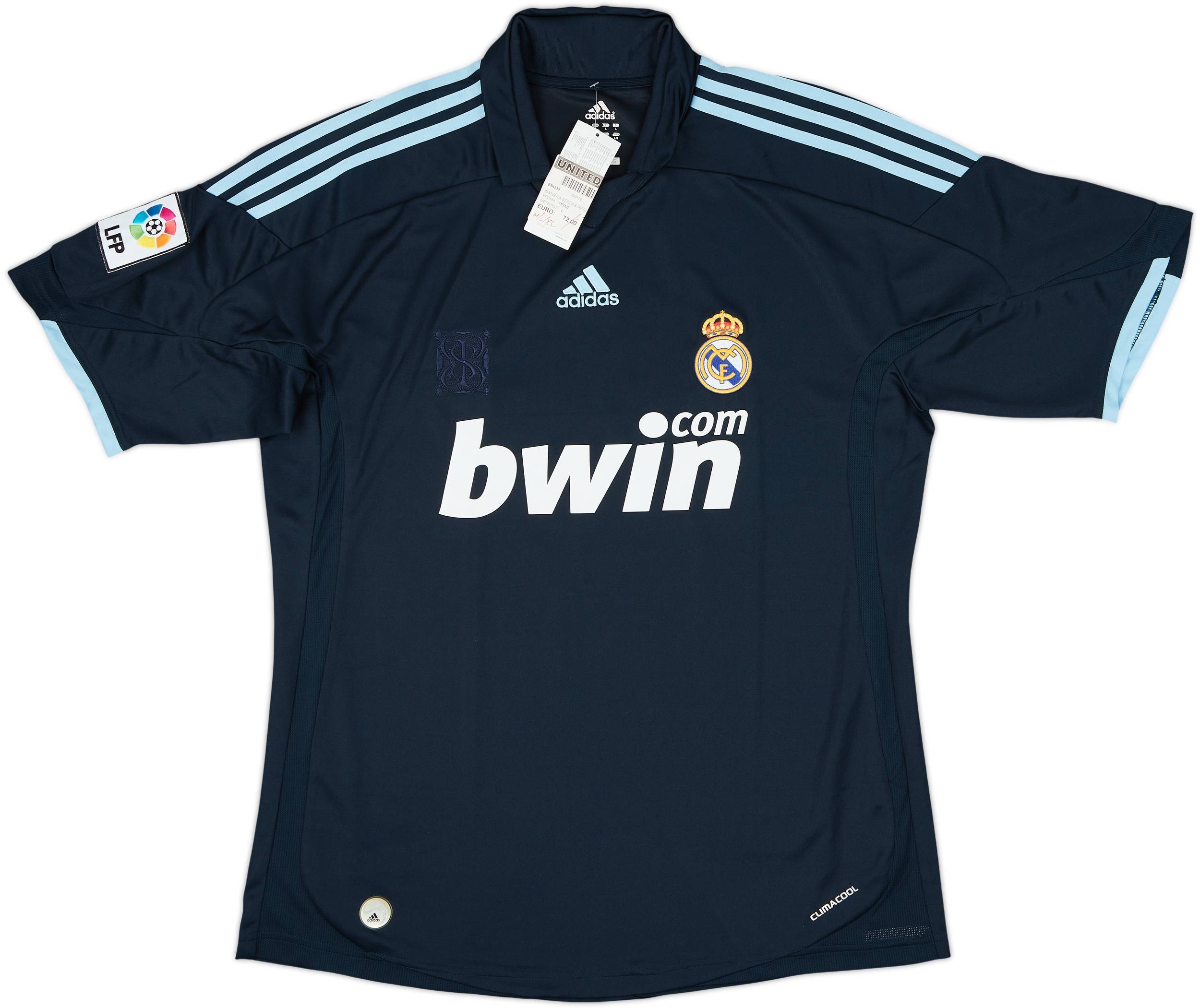 2009-10 Real Madrid Away Shirt Ronaldo #9 (L)