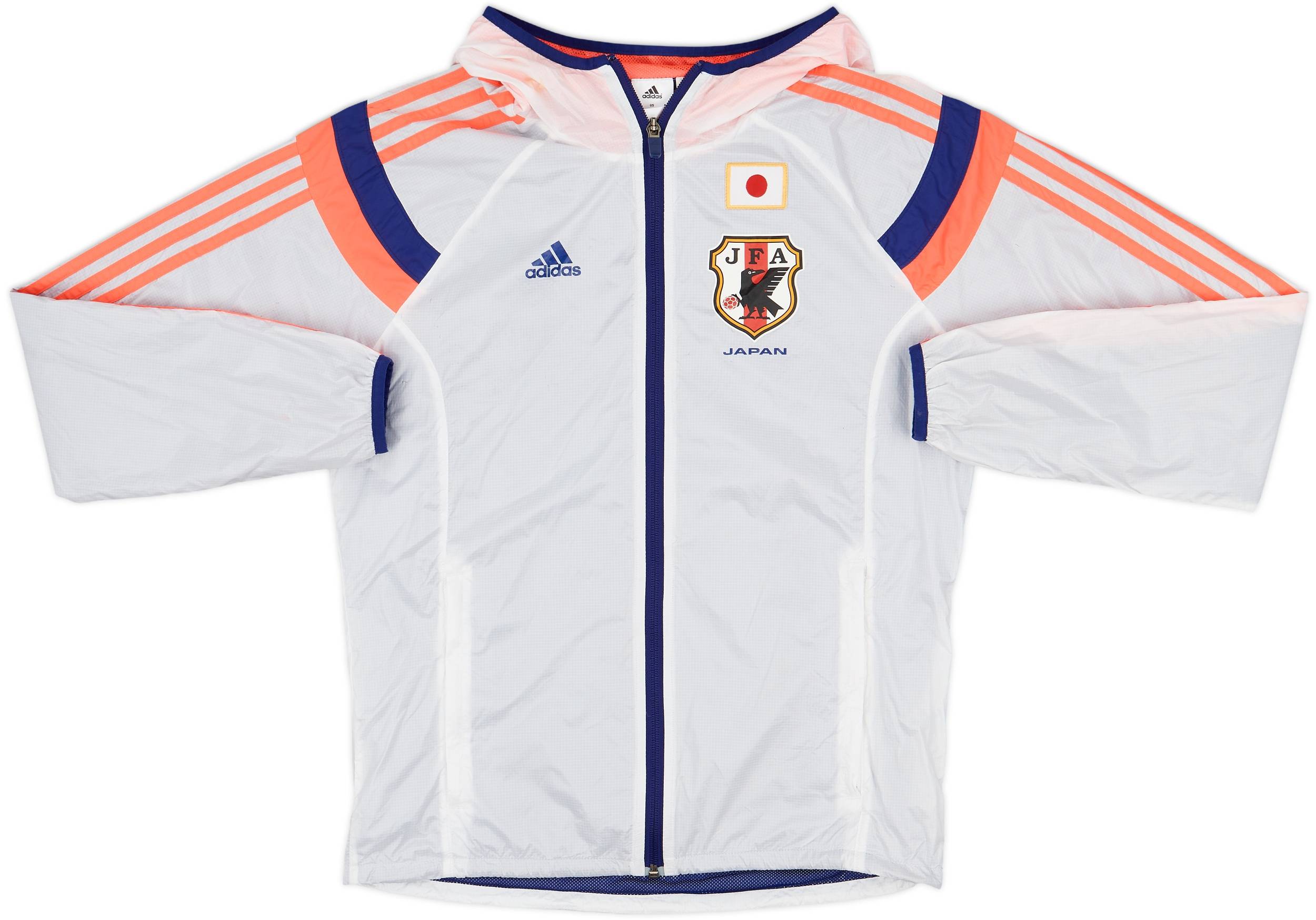 2014-15 Japan adidas Hooded Track Jacket - 6/10 - (M)