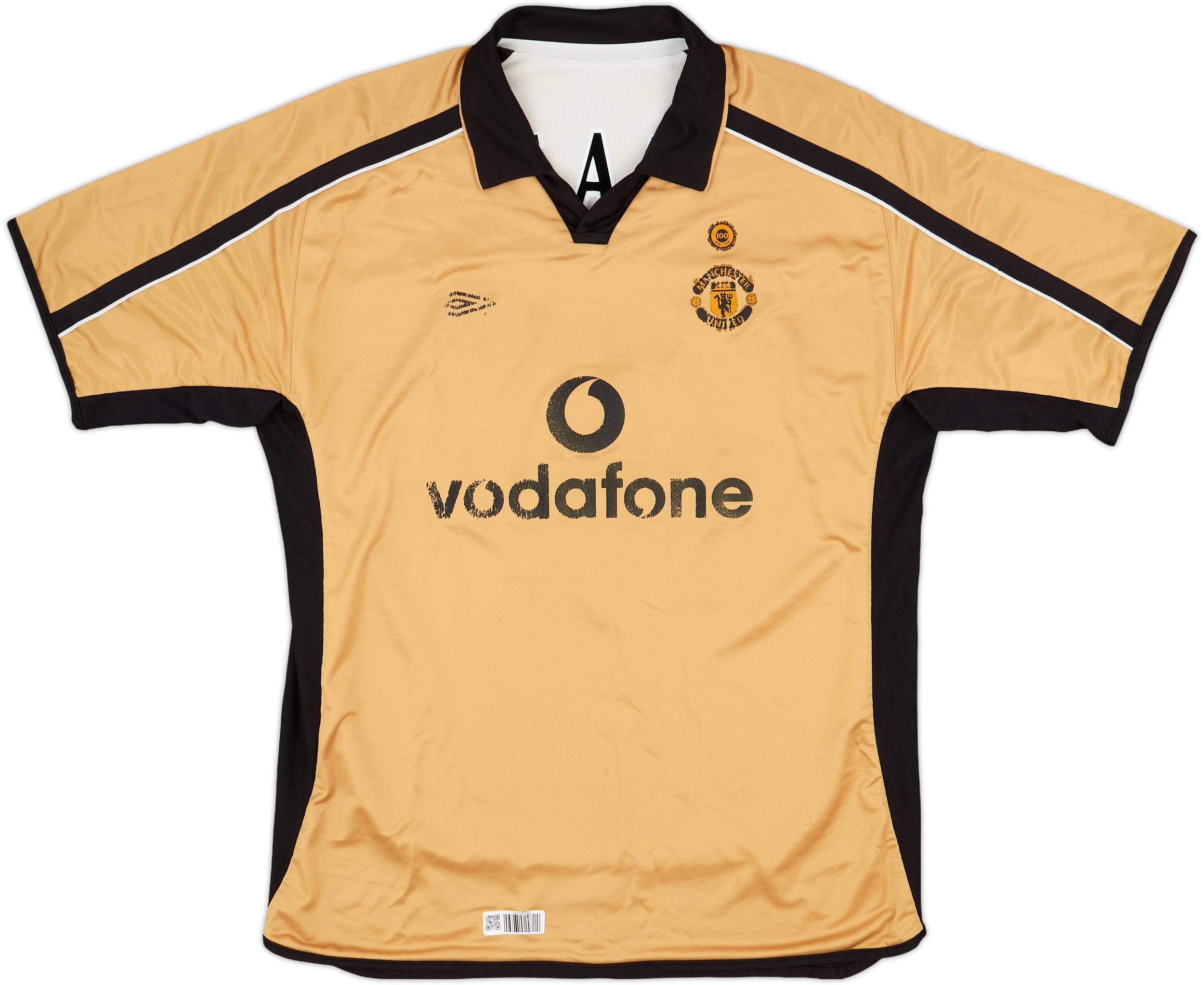 2001-02 Manchester United Centenary Away/Third Shirt Keane