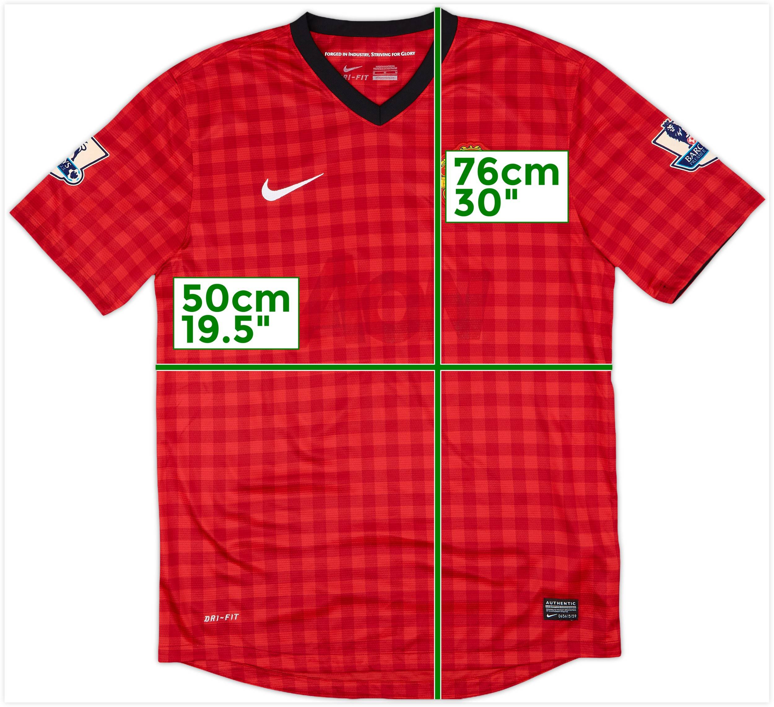 MANCHESTER UNITED 2011 2012 HOME FOOTBALL SHIRT SOCCER