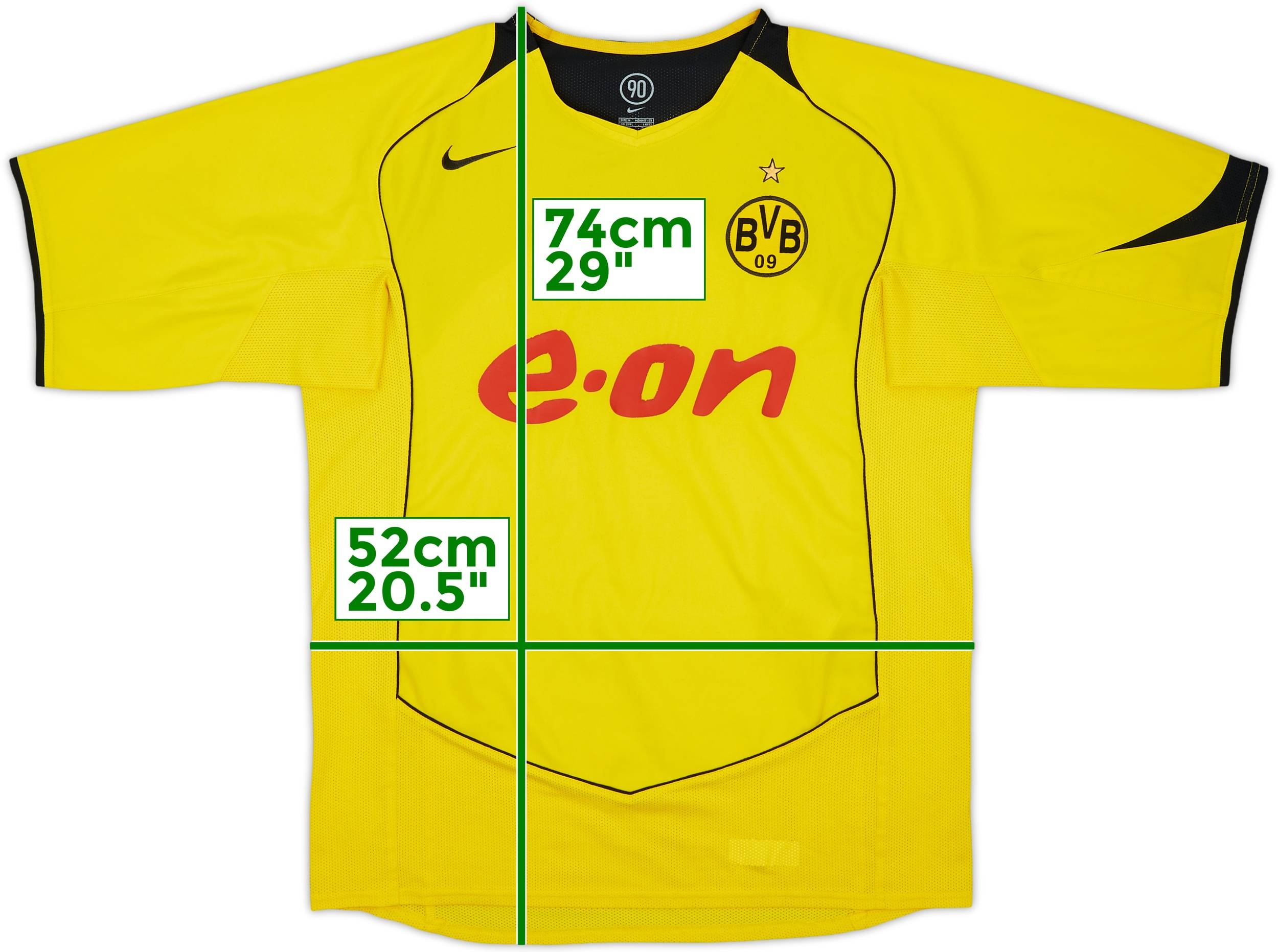 最大10%OFFクーポン 2004-05 Borussia Dortmund Home Shirt Rosicky #10 - 7/10 - (M) ウェア