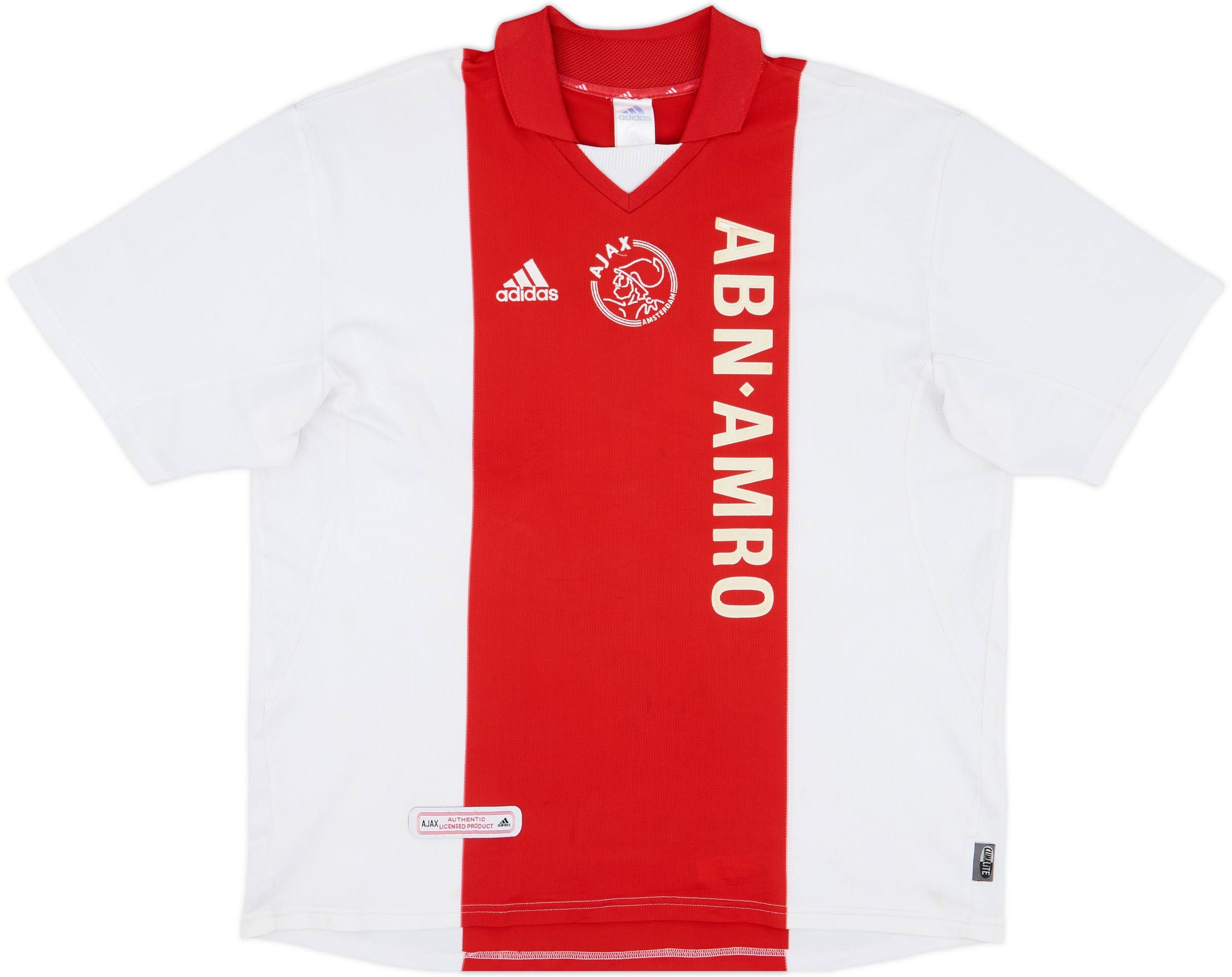2001-02 Ajax Home Shirt Zlatan #9 - 7/10 - (XXL)