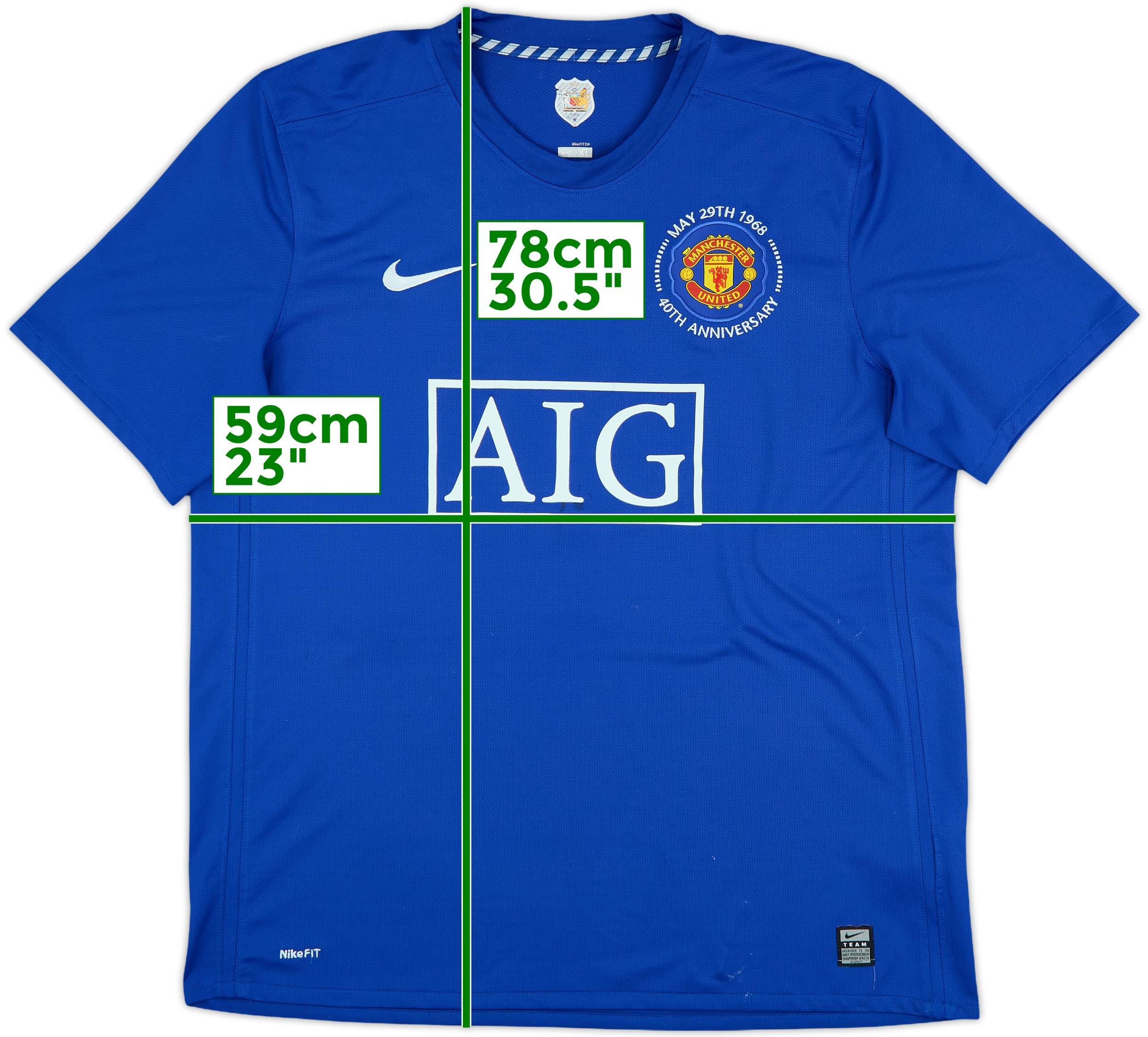 2008-09 Manchester United Third Shirt Ronaldo #7 - 7/10 - (XL)