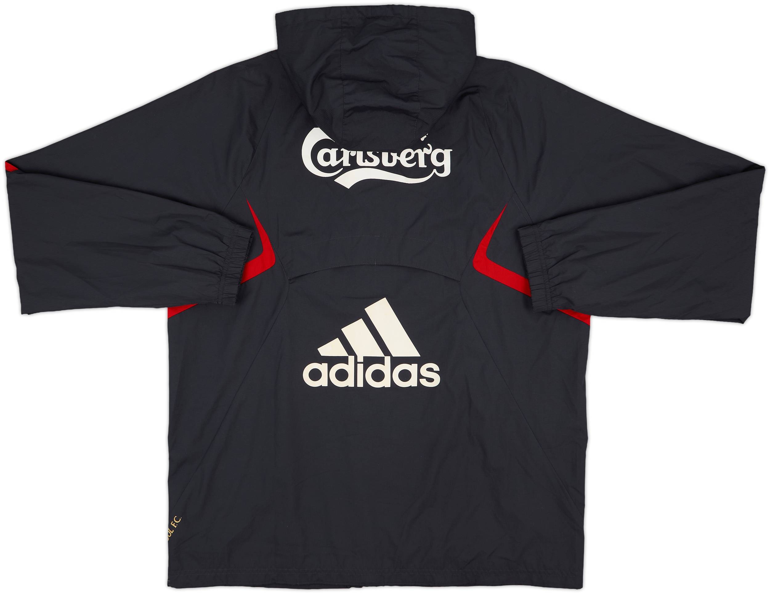 【在庫限り】 - Jacket Rain Hooded adidas Liverpool 2009-10 6/10 (M) - ウェア