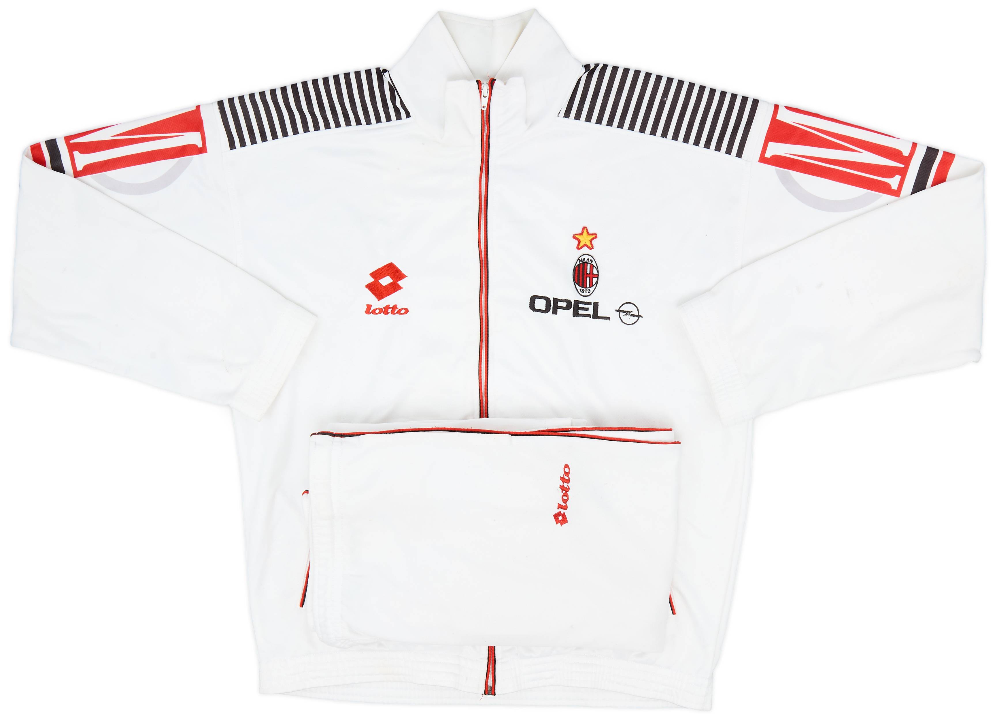 Lotto AC MILAN ゲームシャツ AC Milan Vintage Lotto Replica Shirt 1994, Opel | eBay