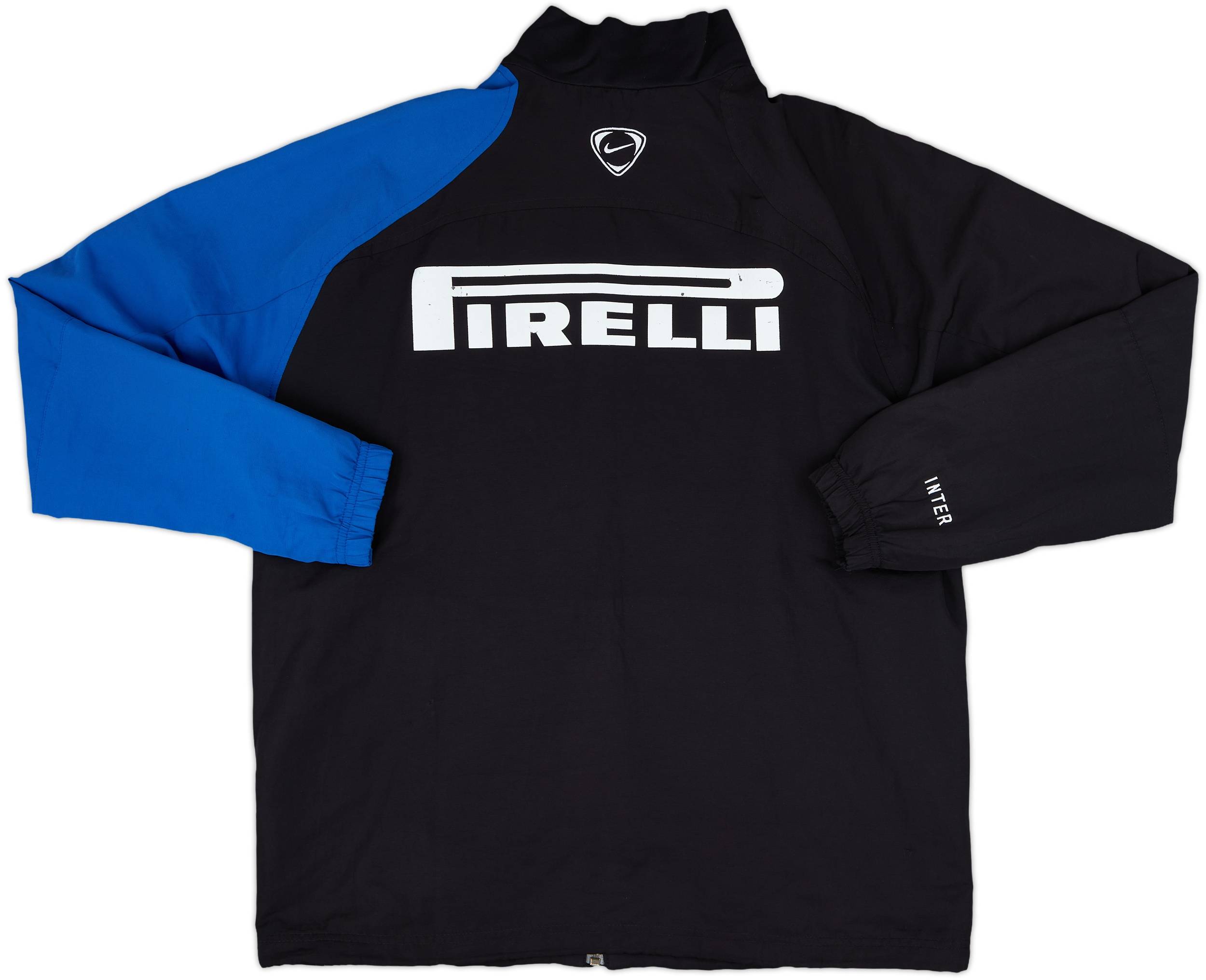 リアル Milan Inter 2004-05 Player 6 - #56 Jacket Track Nike Issue ウェア