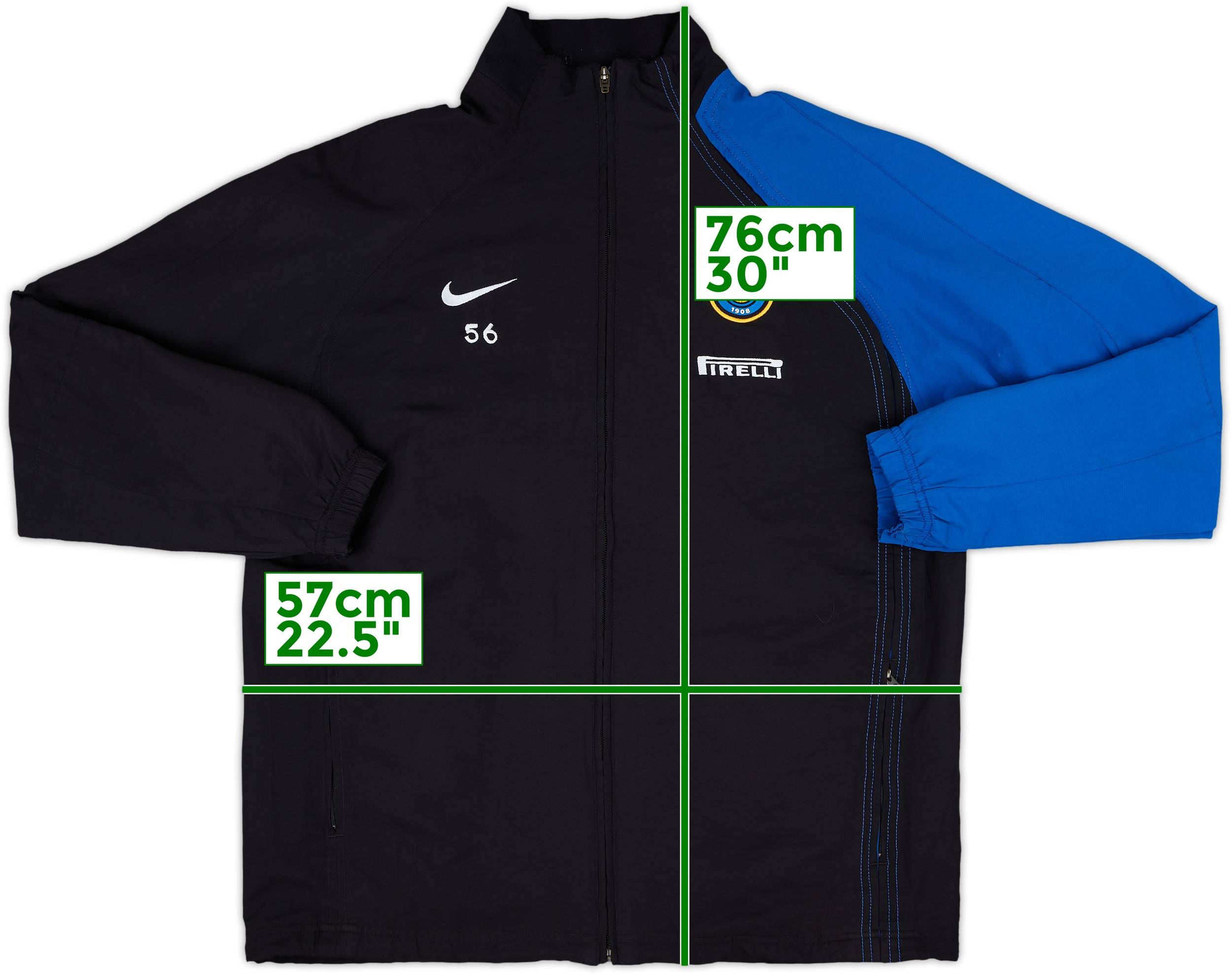 2004-05 Inter Milan Nike Track Jacket - 9/10 - (L)