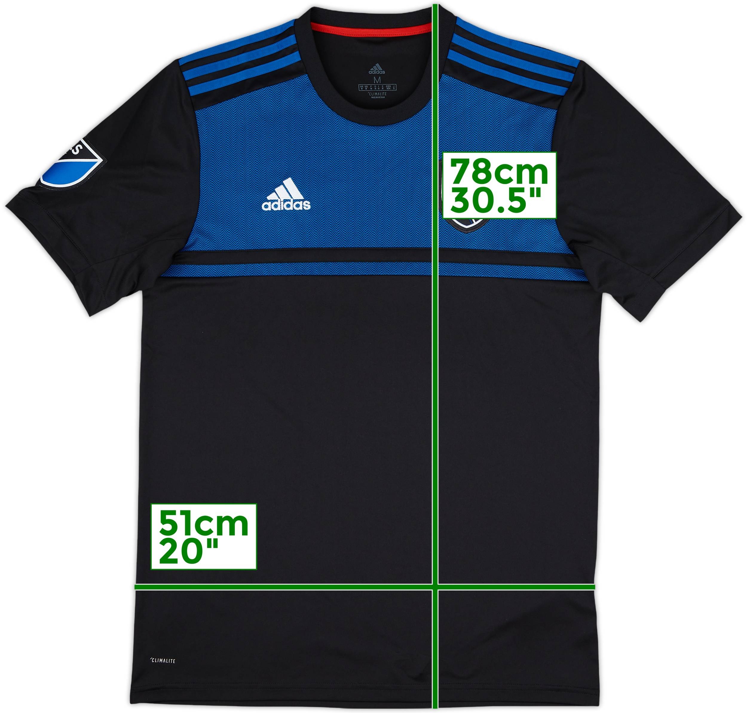 2019-20 San Jose Earthquakes Home Shirt - 9/10 - (M)