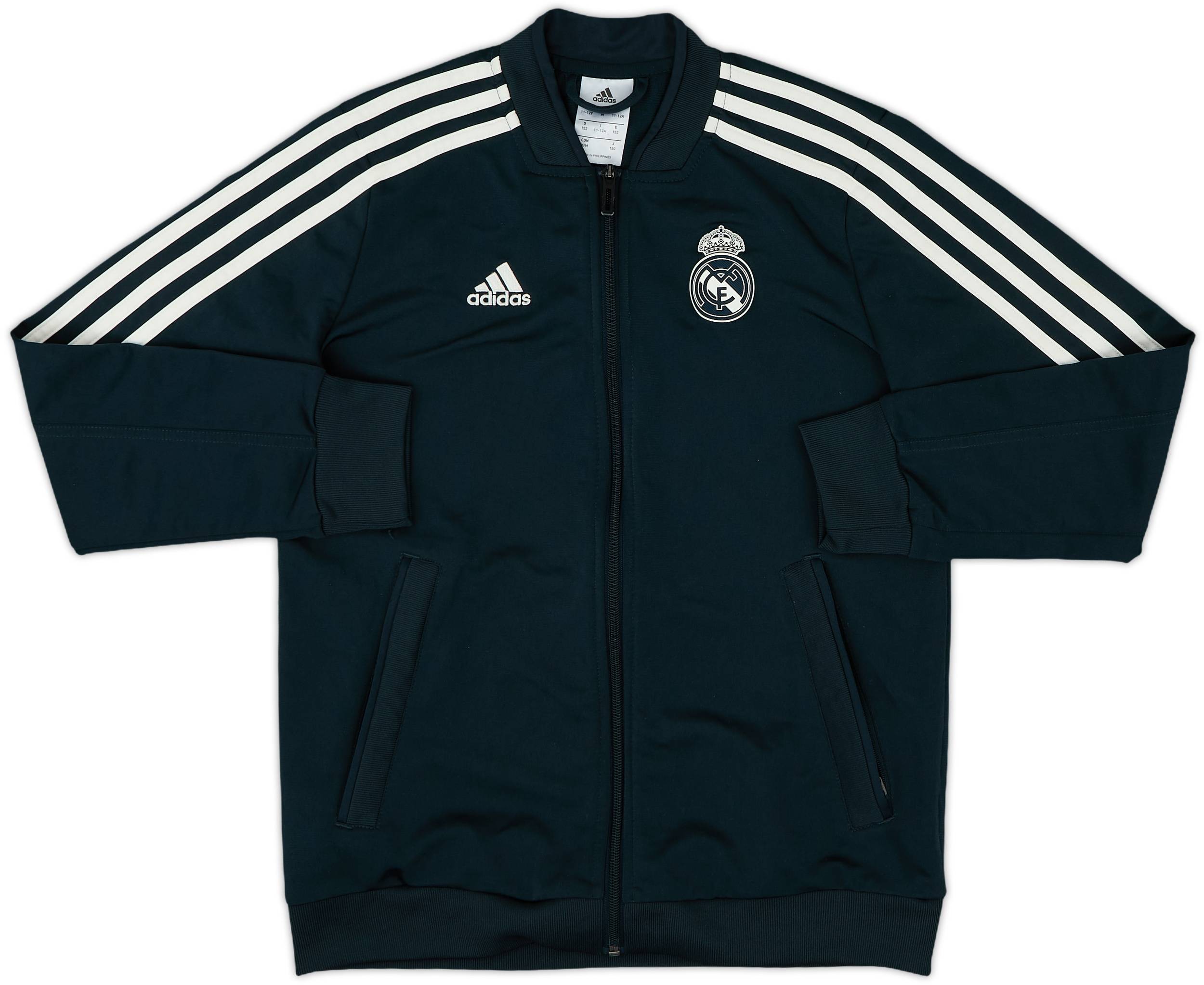 2018-19 Real Madrid adidas Track Jacket - 8/10 - (M.Boys)