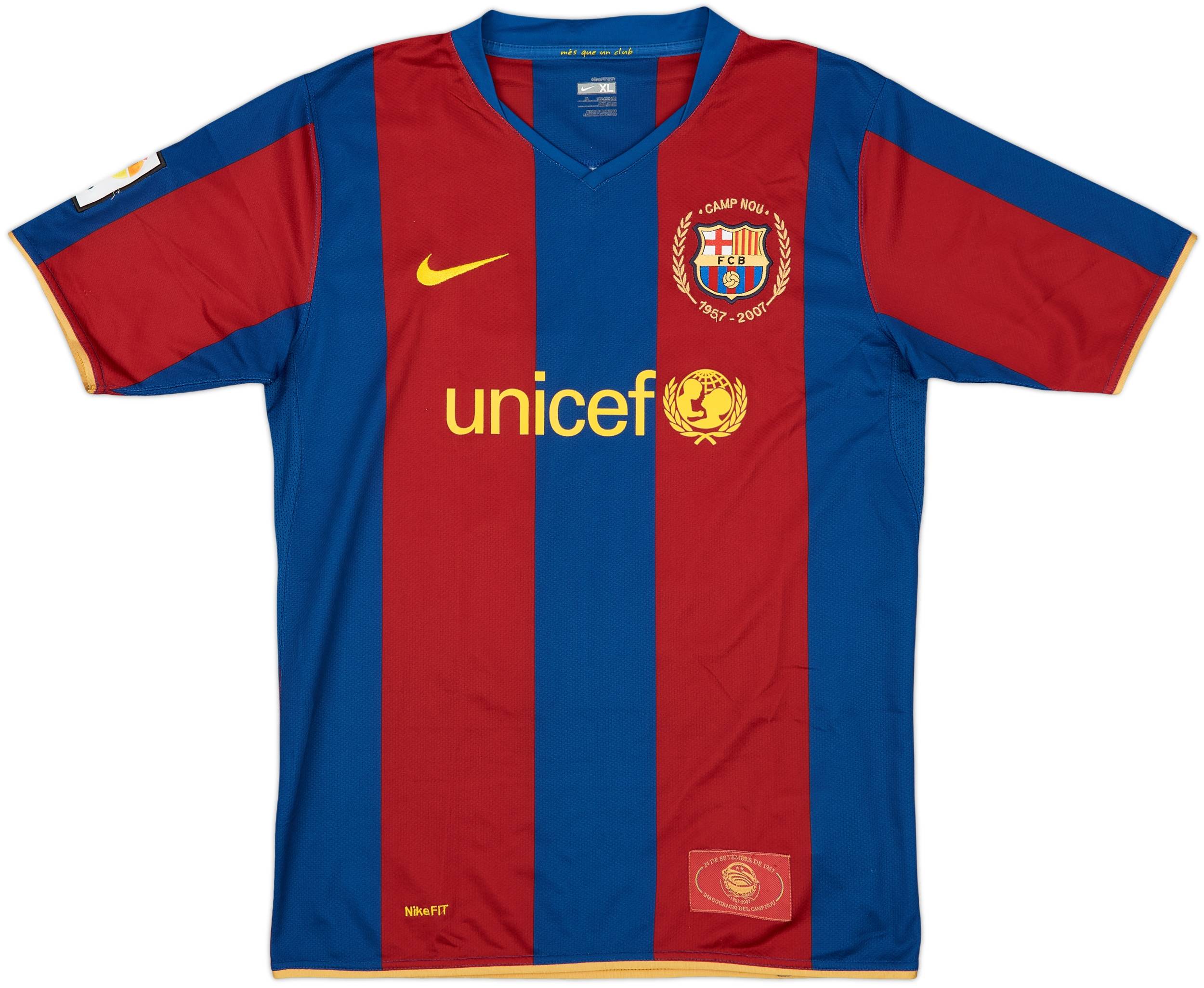 NIKE FCバルセロナ 07/08 ユニフォーム アウェイ半袖 #14 アンリ