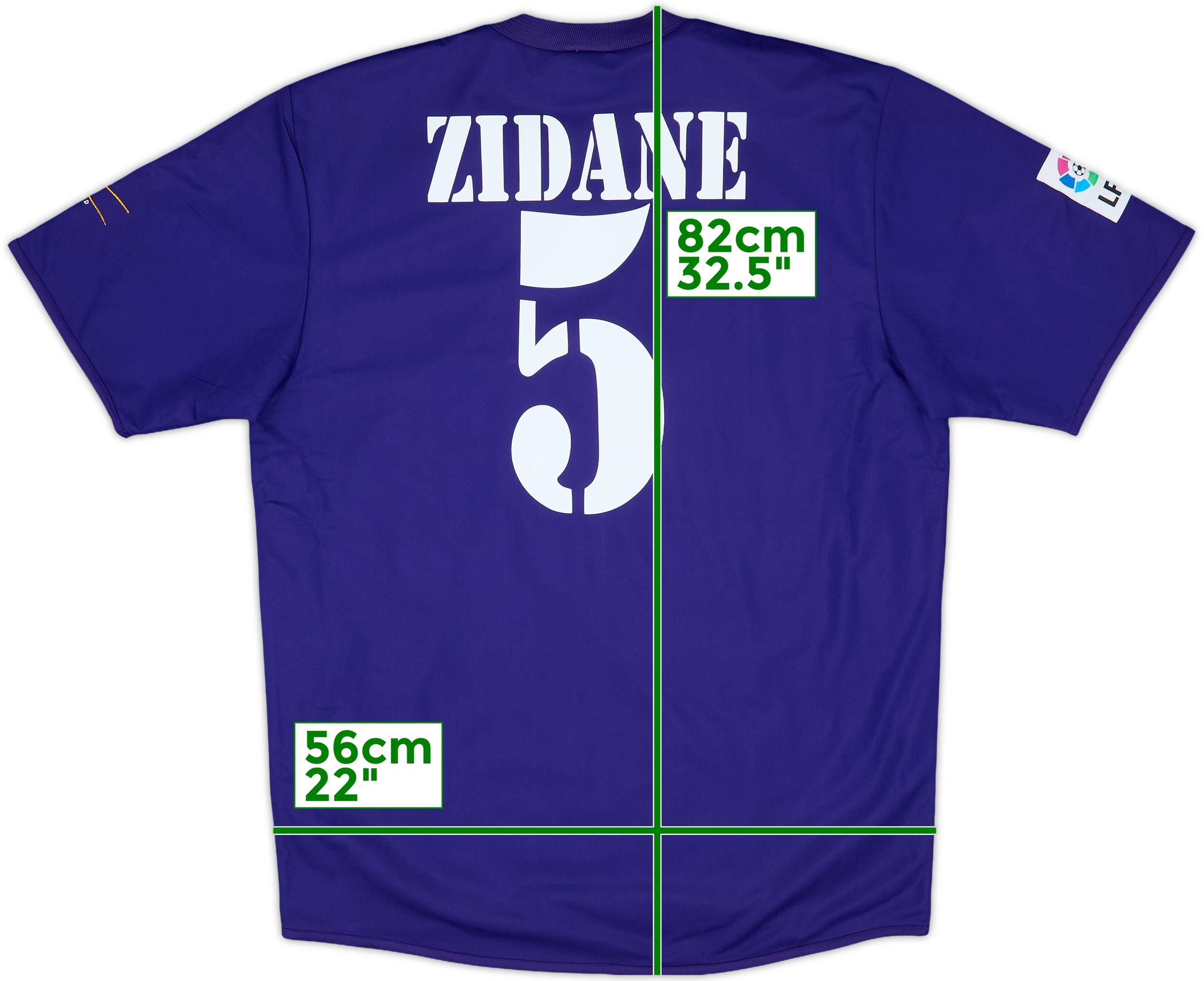 【正規品・レア】ZIDANE 5 レアル・マドリード ユニフォーム 2002-03 Real Madrid Centenary Home Shirt Zidane #5 - 4/10 - (L)