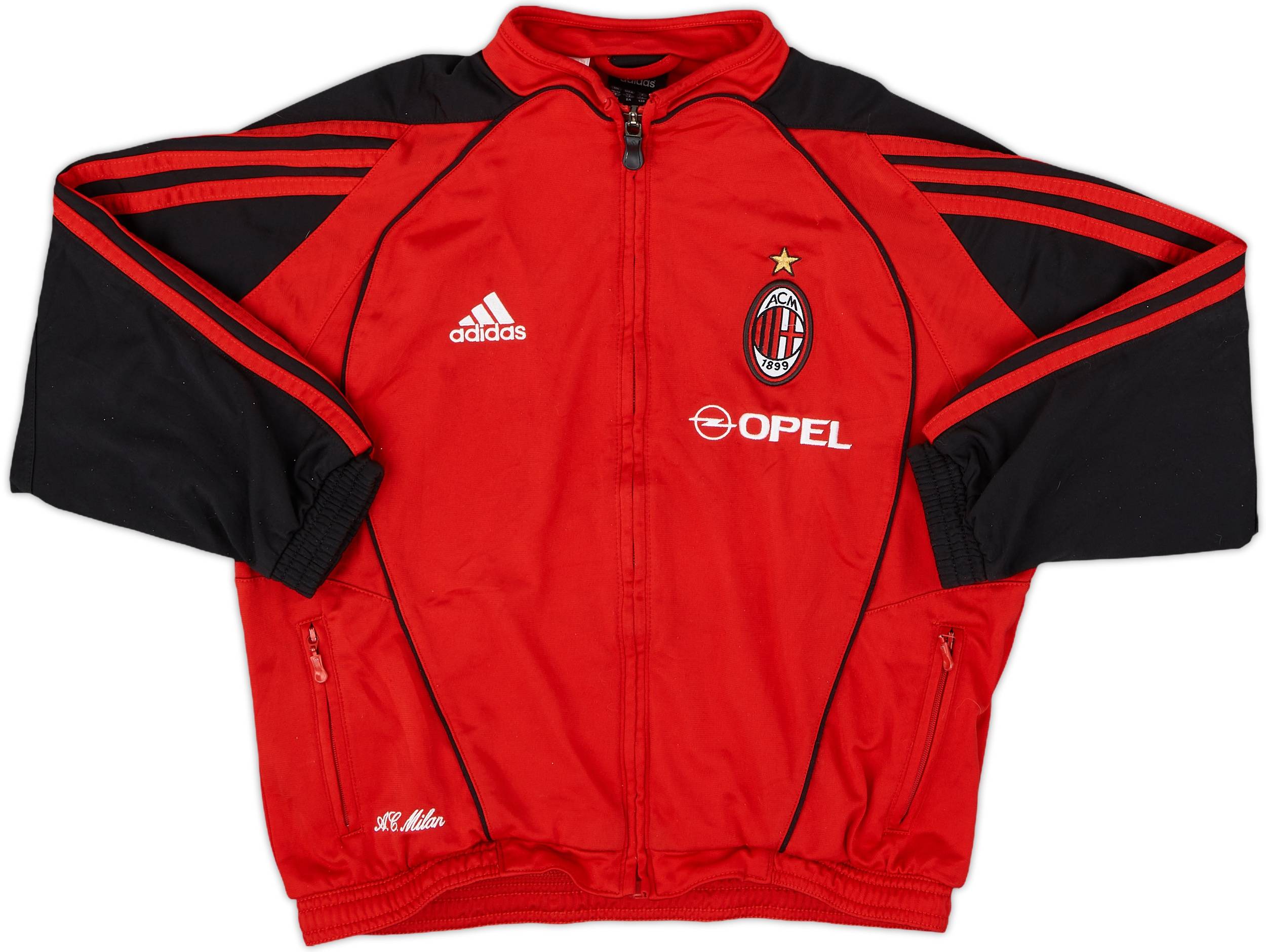 送料無料 通販 ファッション - Jacket Track adidas Milan AC 2005-06 8/10 Years) (7-8 - トップス