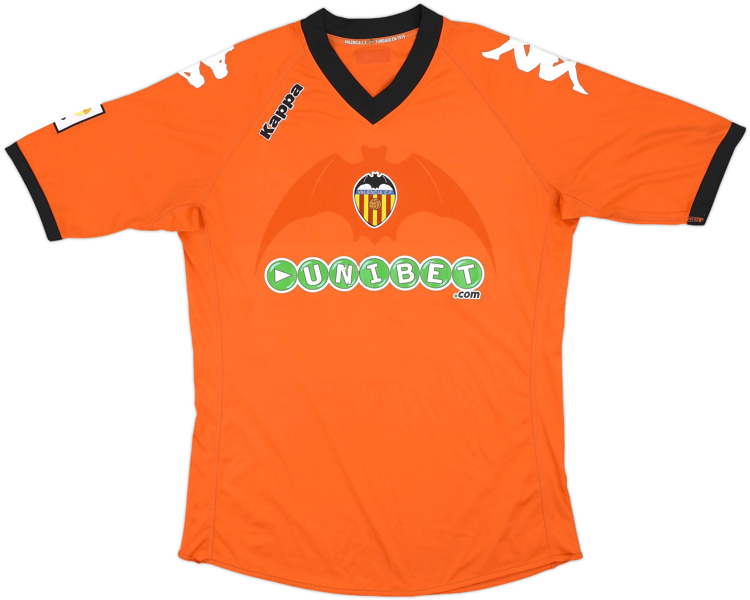 ウェア 10/11 Valencia CF Away Jersey 2010-11 Valencia Away Shirt - 5/10 - (XL)