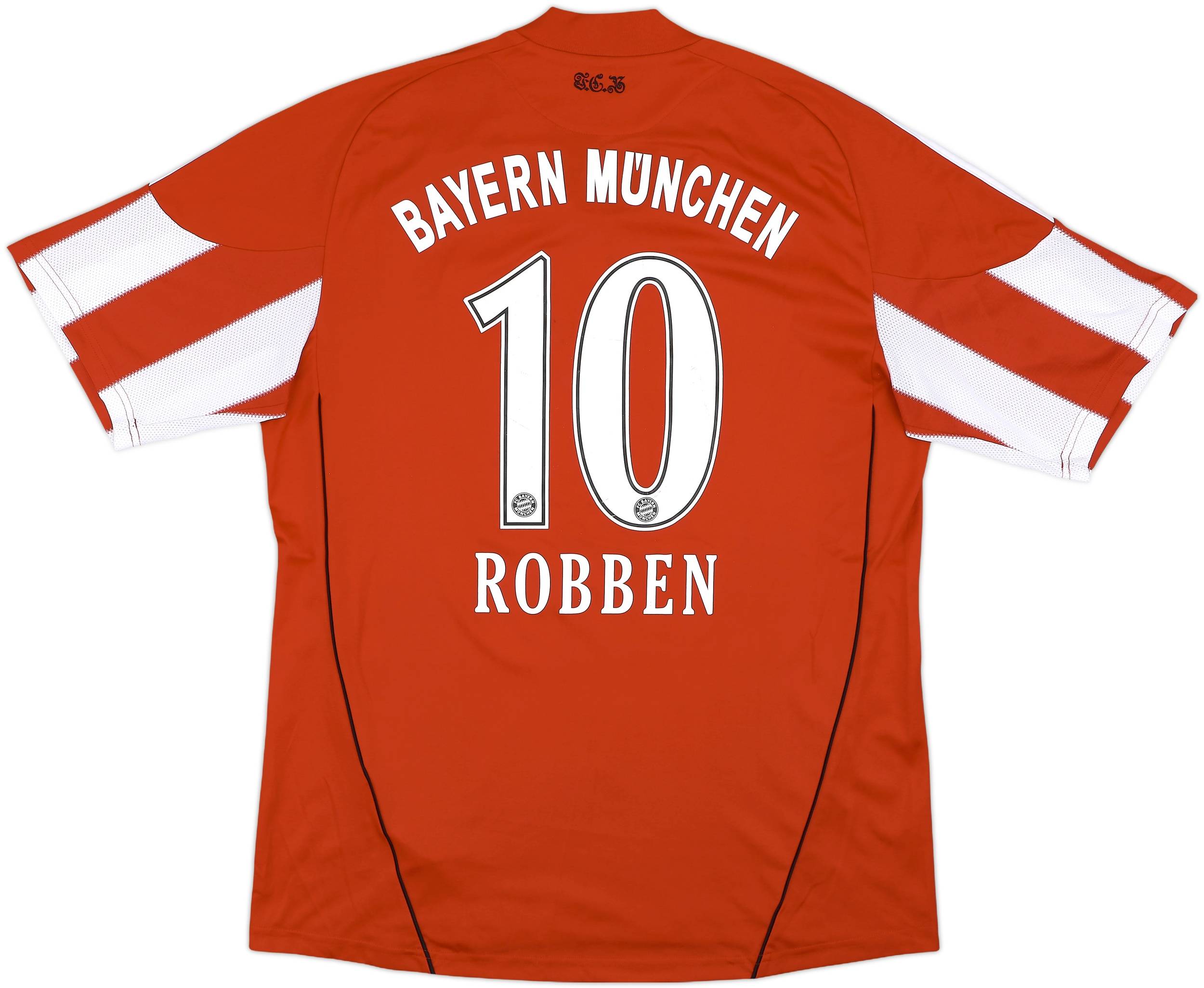 2010-11 Bayern Munich Home Shirt Robben #10 - 6/10 - (L)