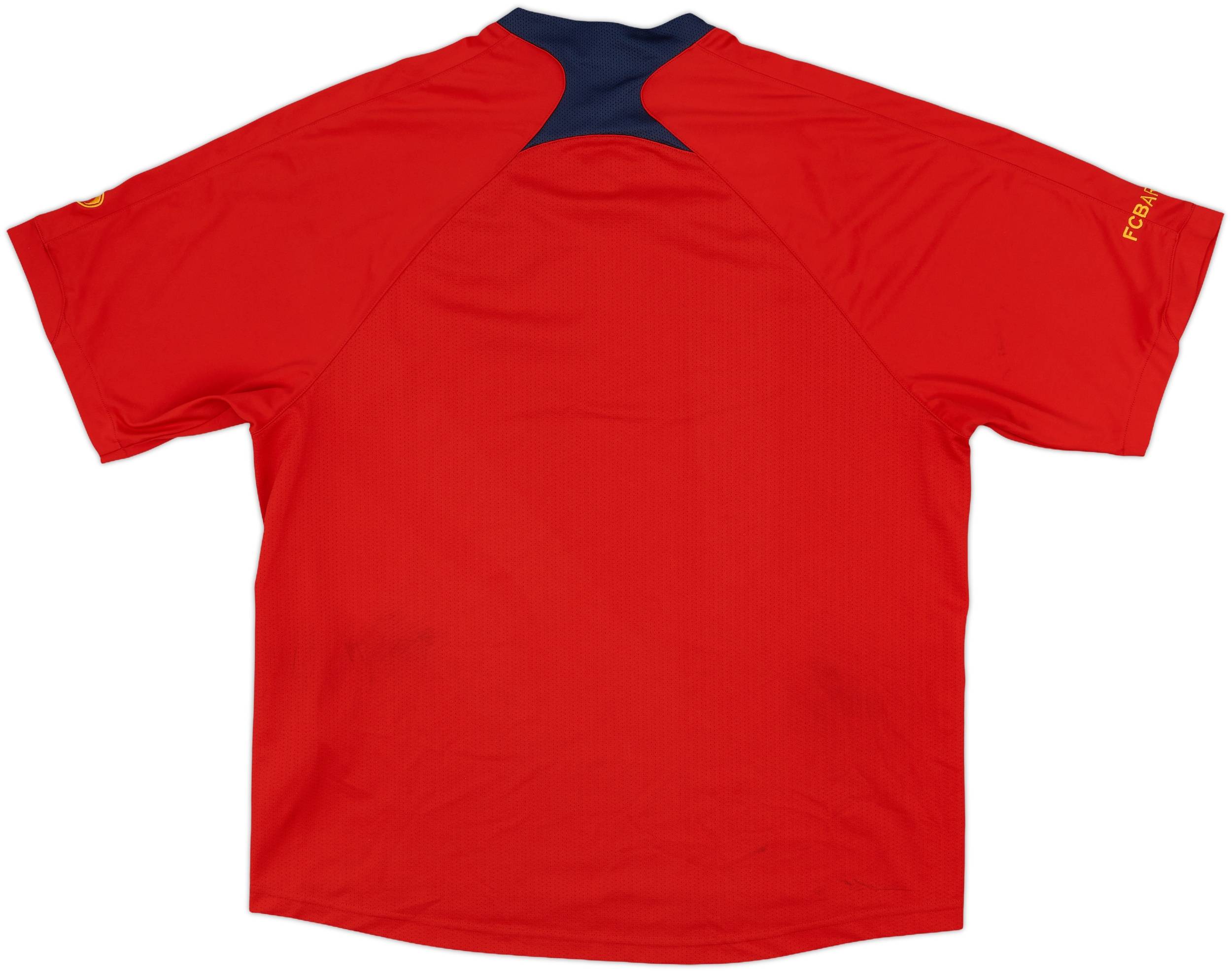 Nike BARCA Academy トレーニングウェア 2007-08 Barcelona Nike Training Shirt - 8/10 - (M)