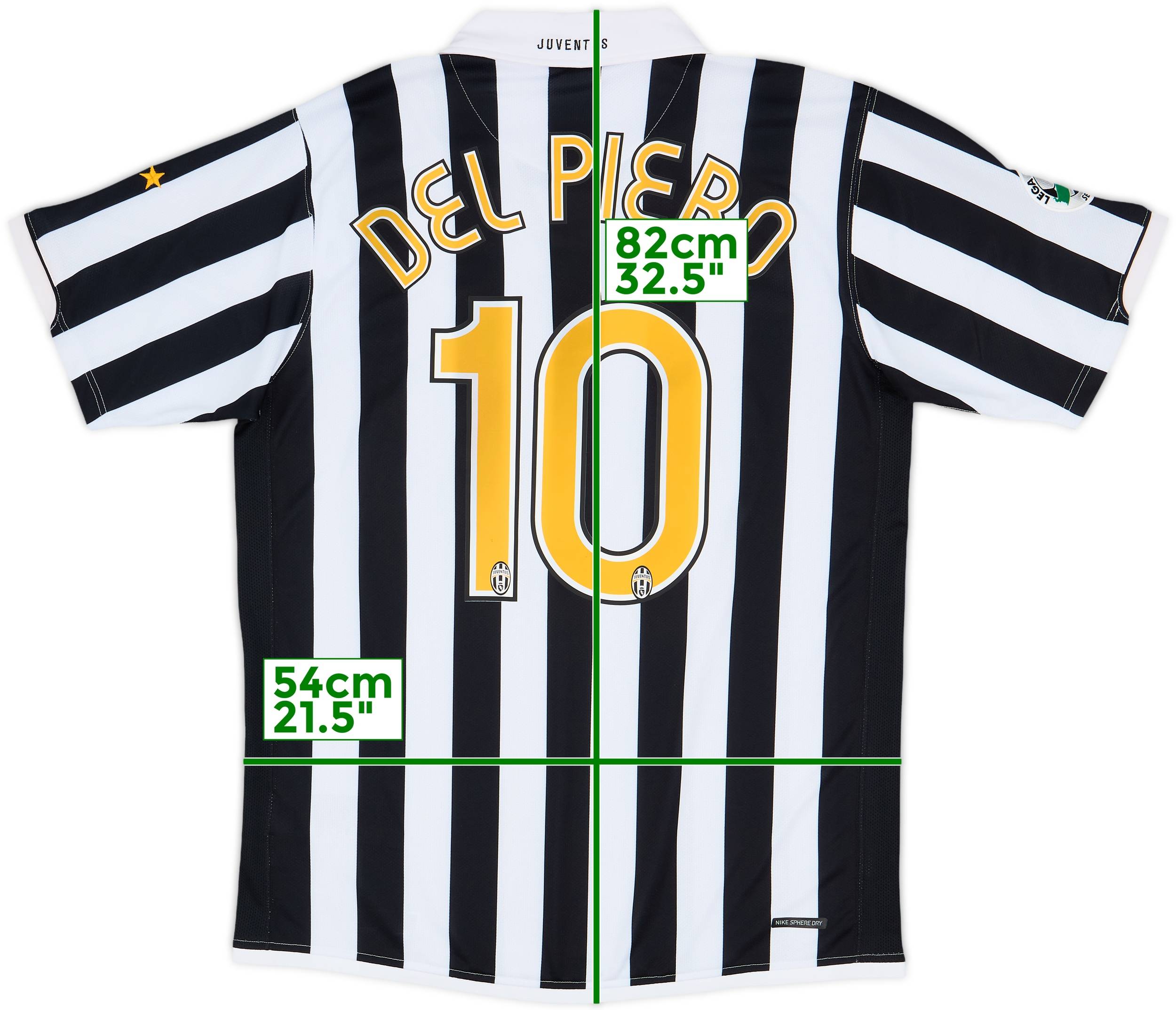 難ありJUVENTUS DEL PIERO 10 ユニフォーム