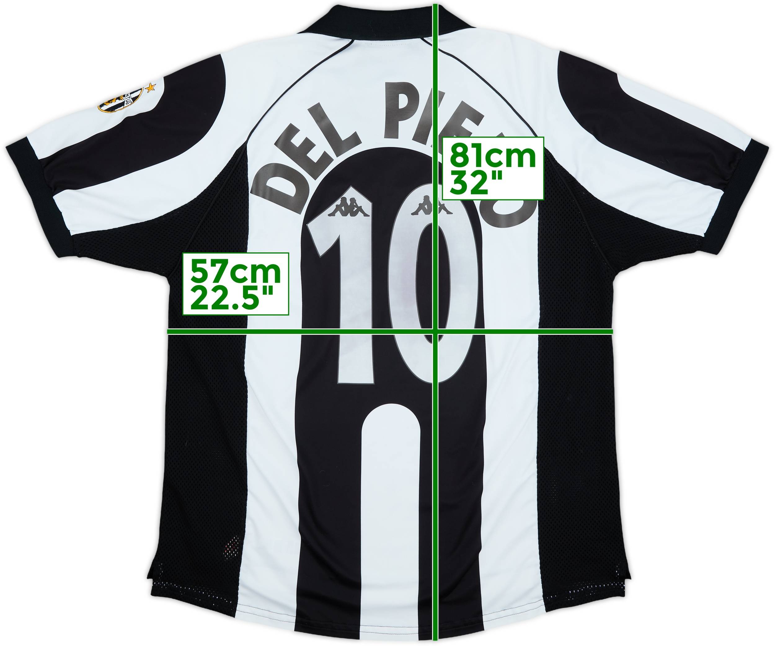 ユベントス DEL PIERO 10 シャツ M Kappa 99/00 美品 - メルカリ