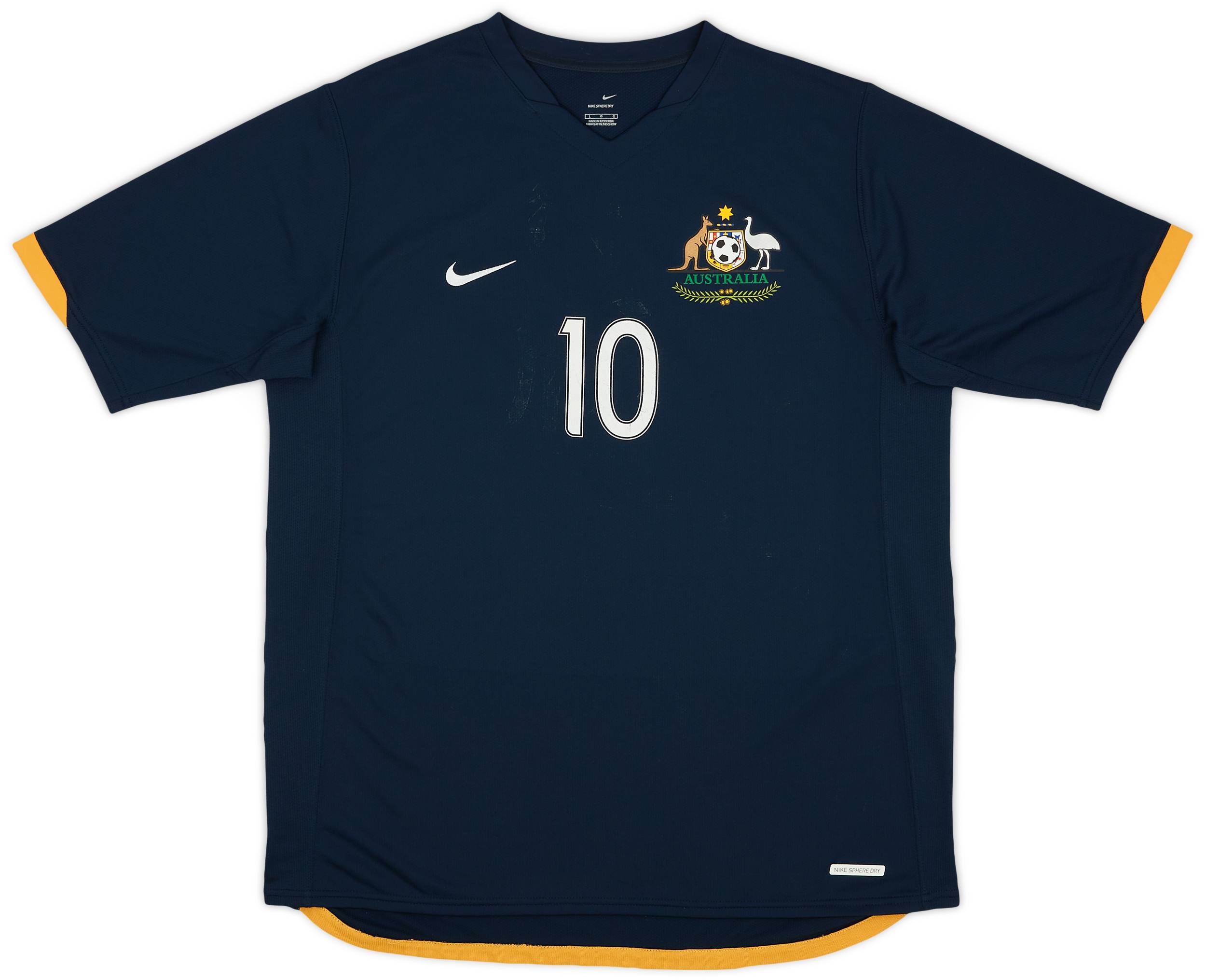 正規品 NIKE 2010 W杯 オーストラリア代表 10番 ハリーキュー