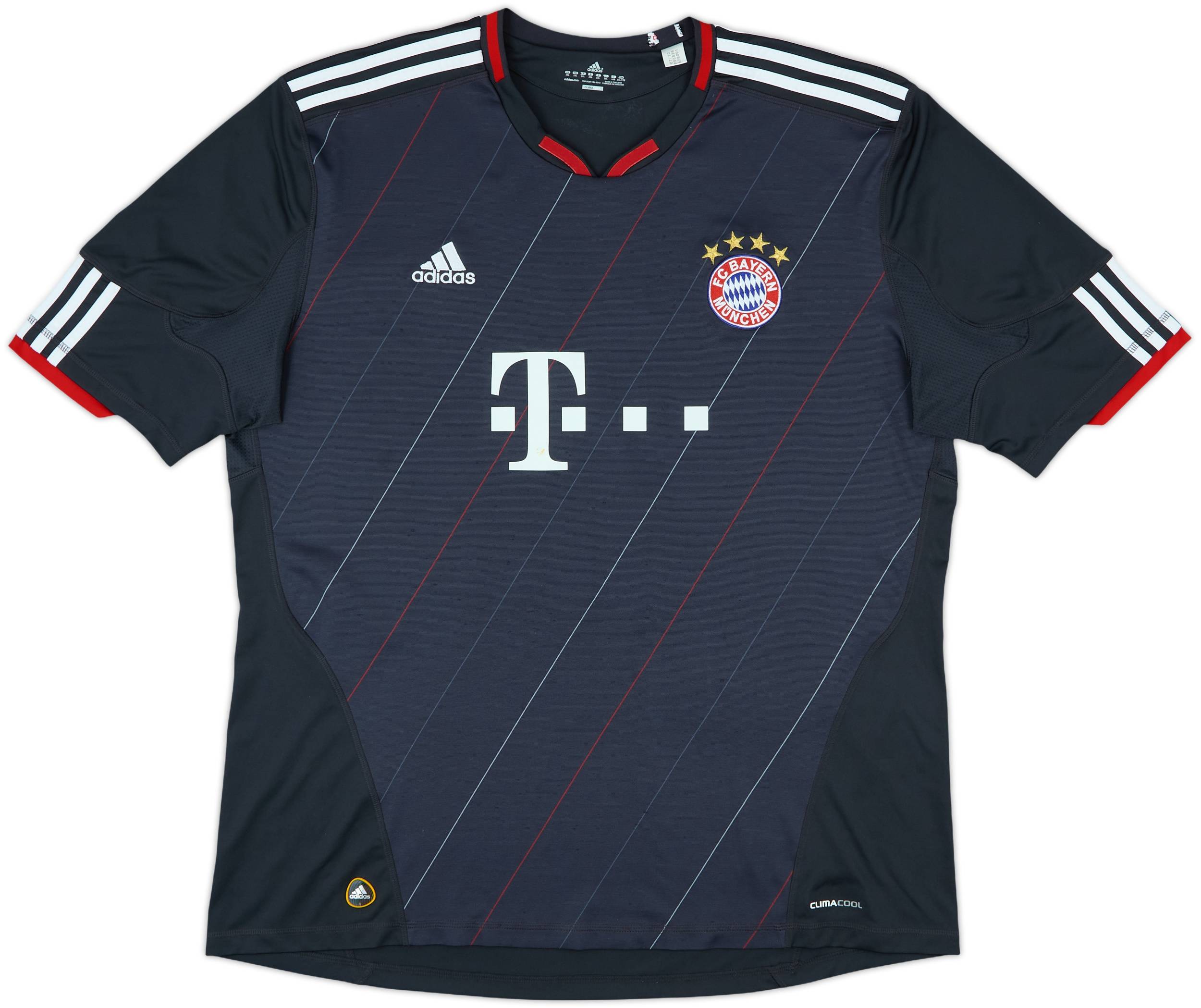 2010-11 Bayern Munich Third Shirt Ribery #7 - 7/10 - (XXL)