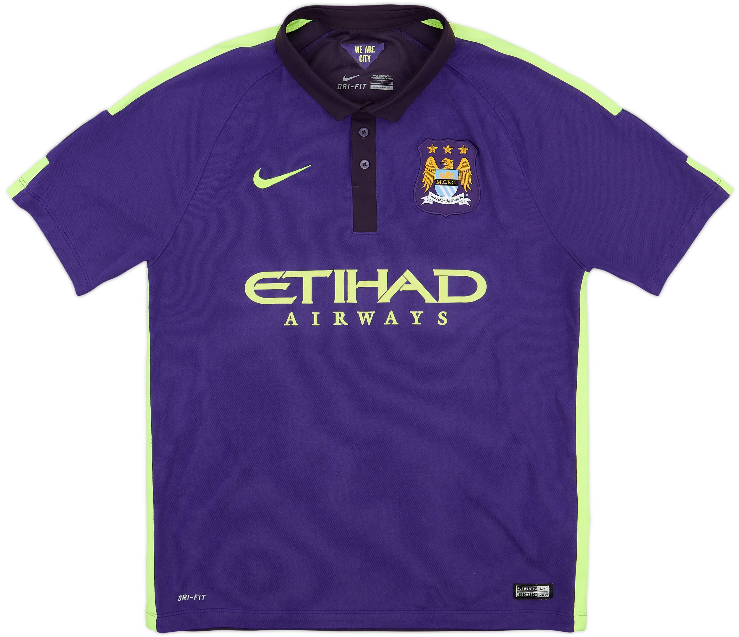 2014-15 Manchester City Third Shirt Silva #21 - 10/10 - (L)