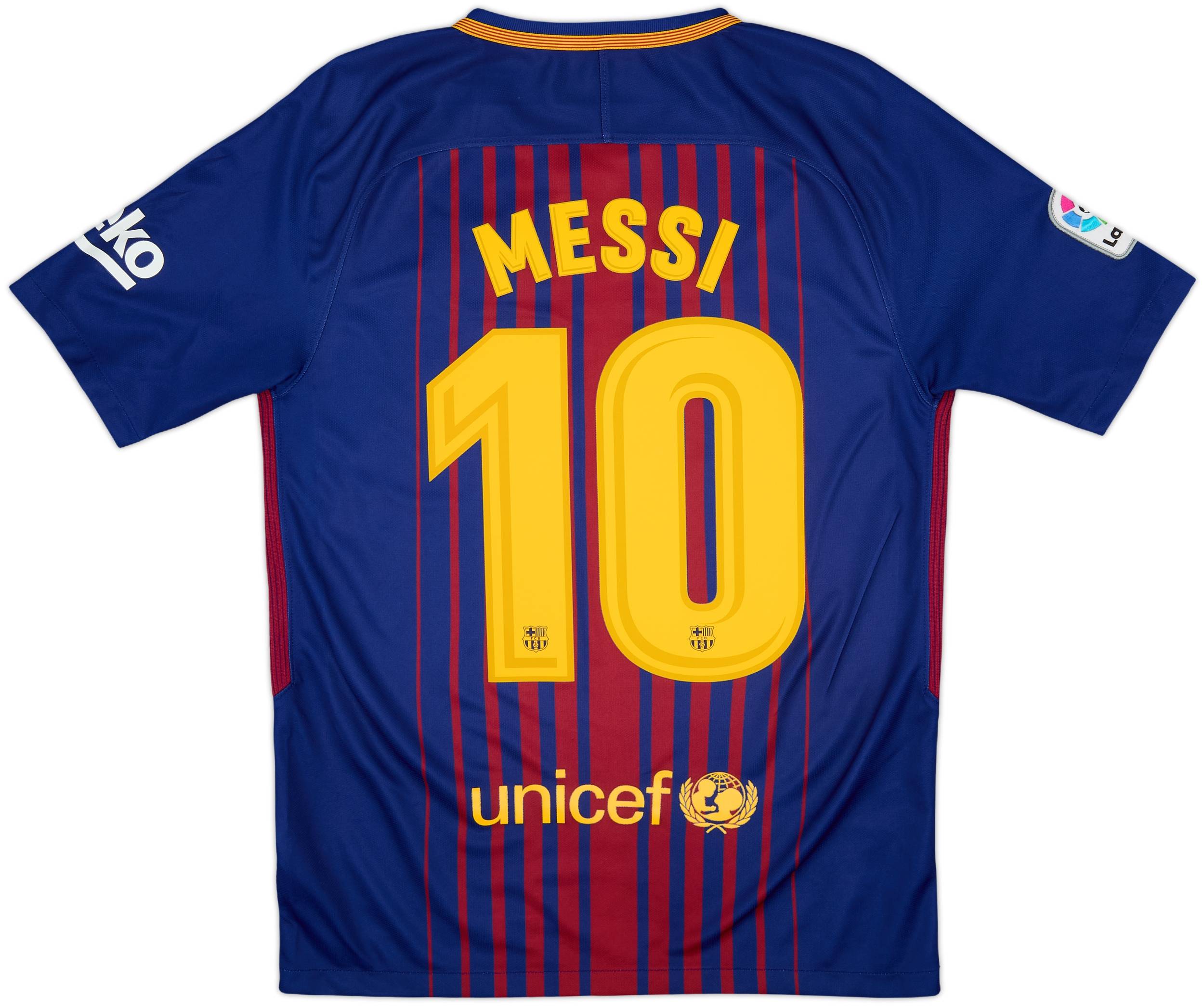 Tシャツ MESSI 10 ★ FC Barcelona Lionel Messi FC Barcelona Photograph T-Shirt #10 Short