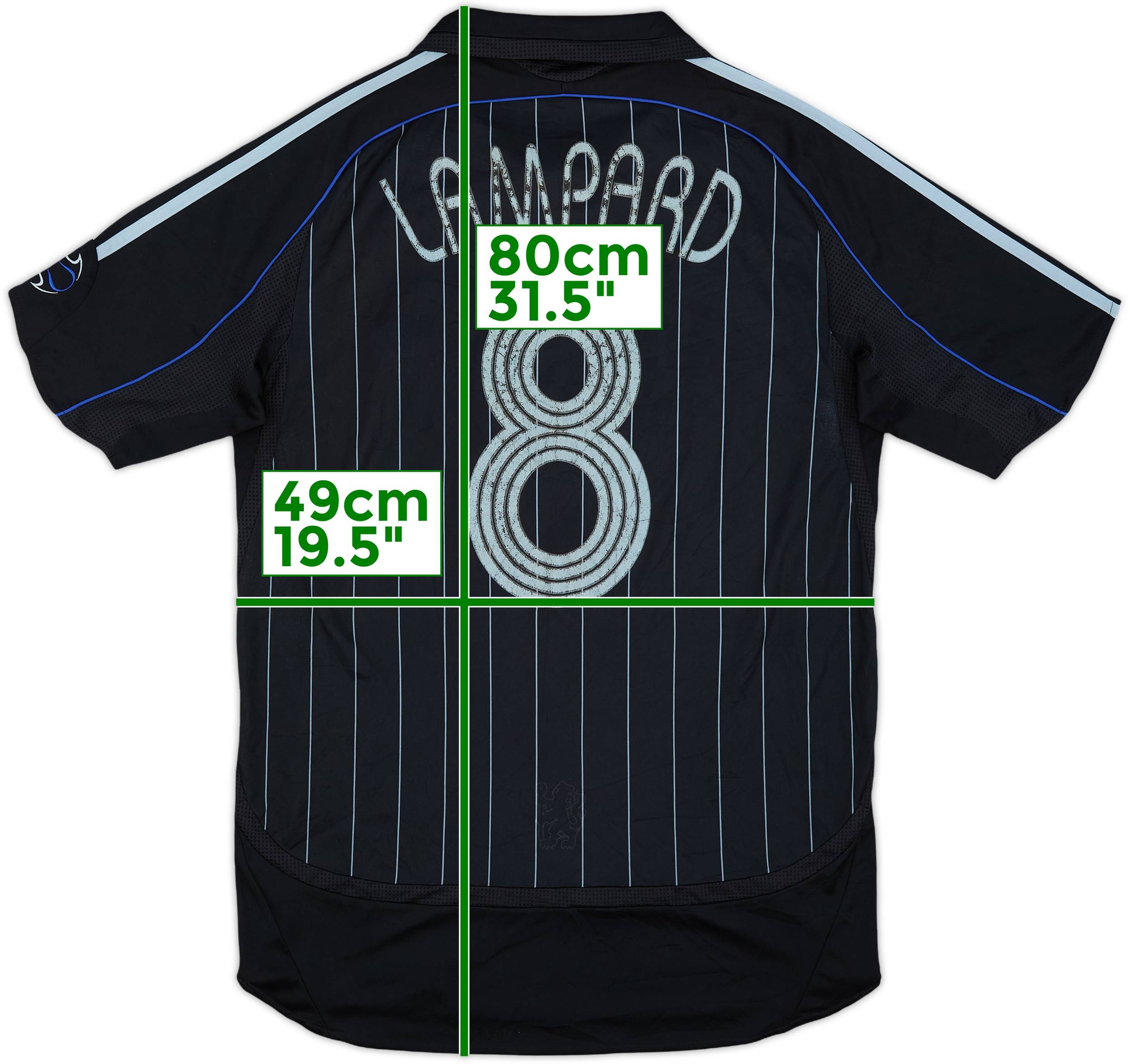 2006-07 Chelsea Third Shirt Lampard #8 - 5/10 - (M)