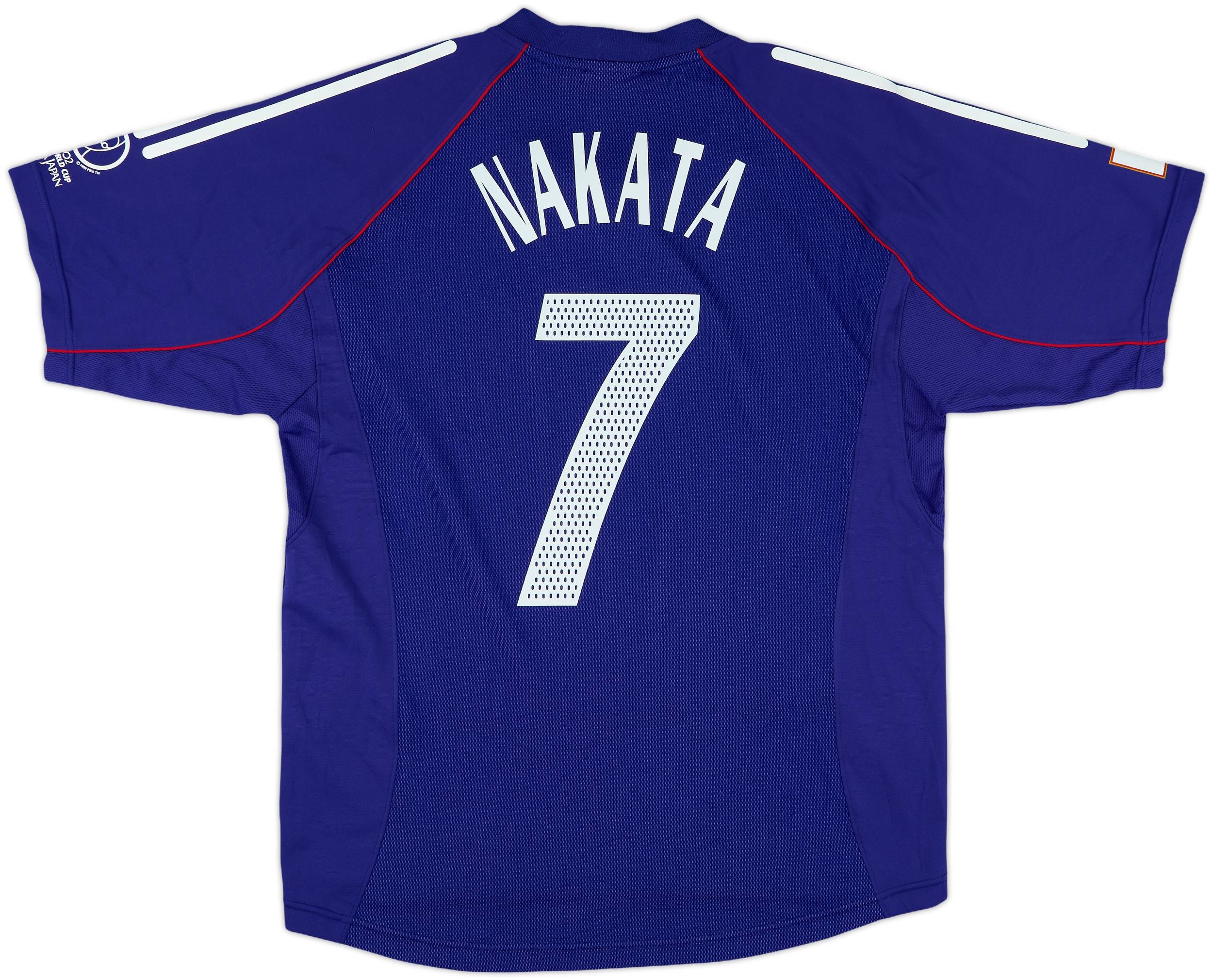 2002-04 Japan Home Shirt Nakata #7 - 10/10 - (L)