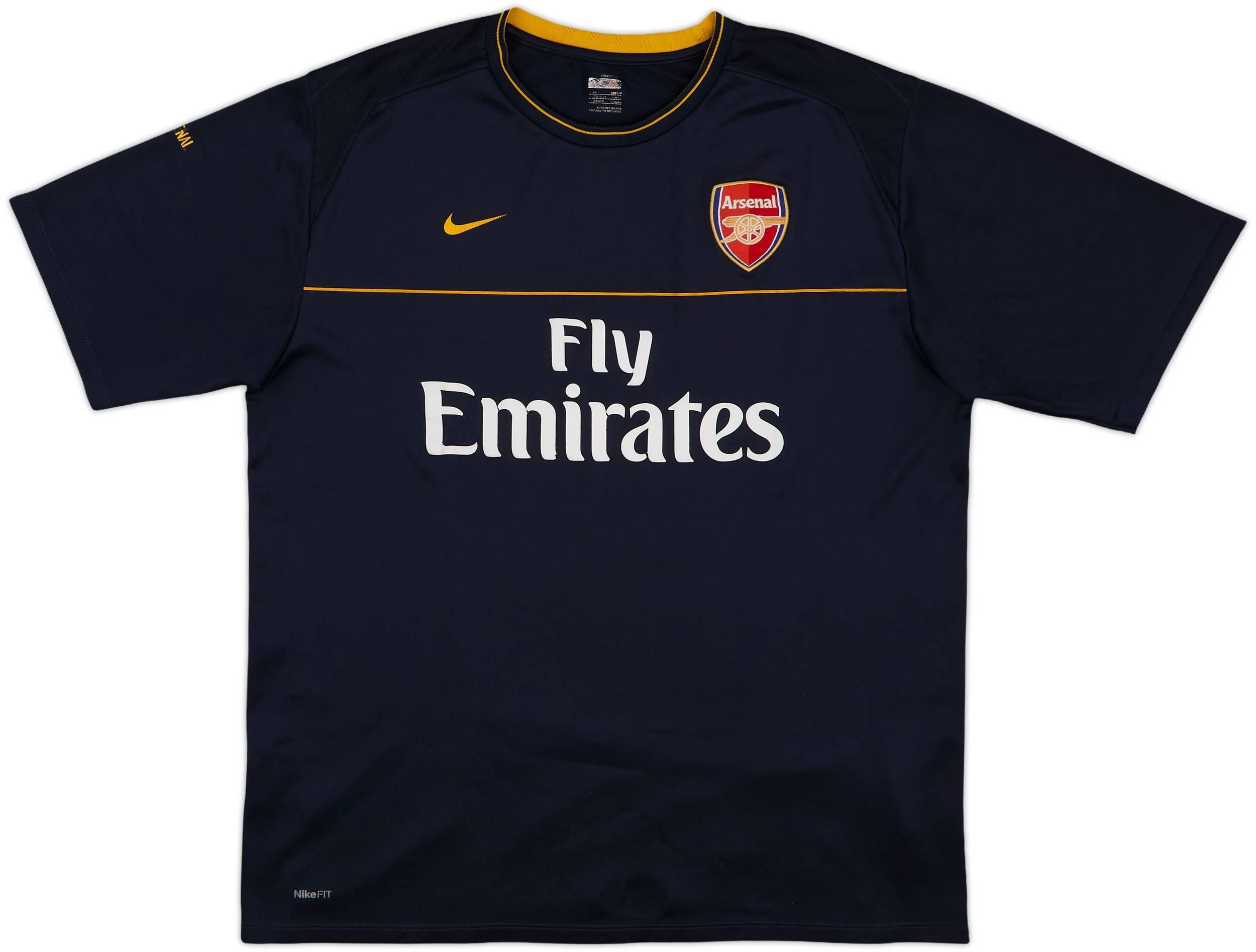 08-09シーズン NIKE製 Arsenal ユニフォーム サッカーシャツ 2008-09 Arsenal Nike Training Shirt - 5/10 - (XL)