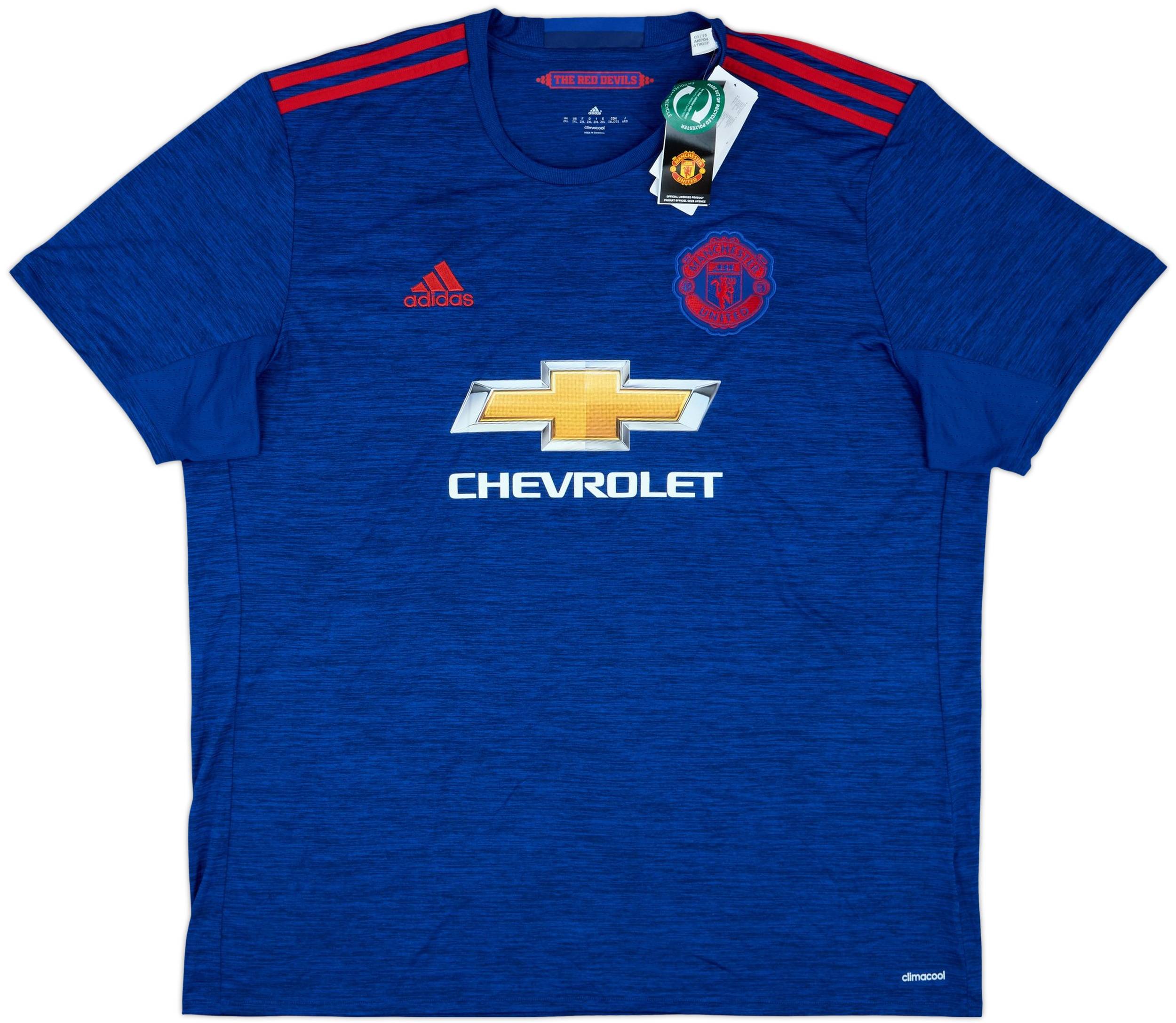 2016-17 Manchester United Away Shirt Ibrahimovic #9 (XXL)