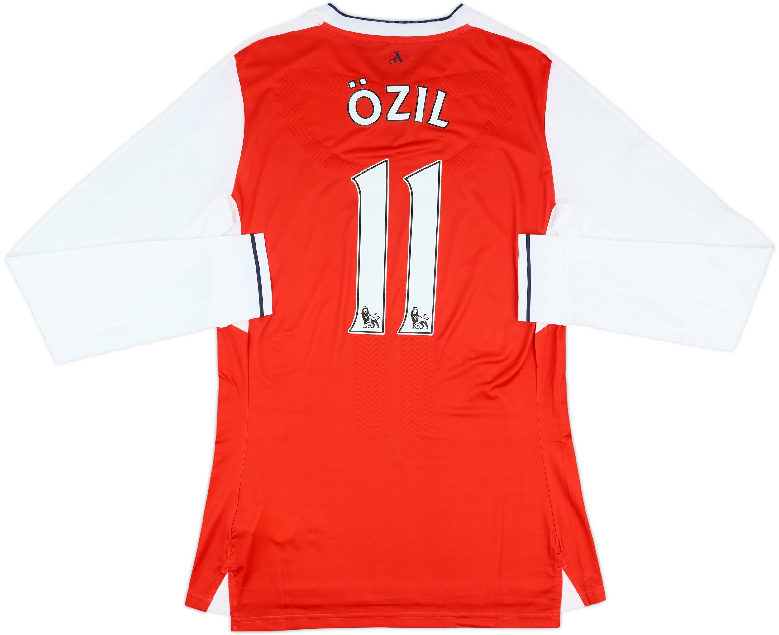 2016-17 Arsenal Player Issue Home ACTV Fit L/S Shirt Ozil