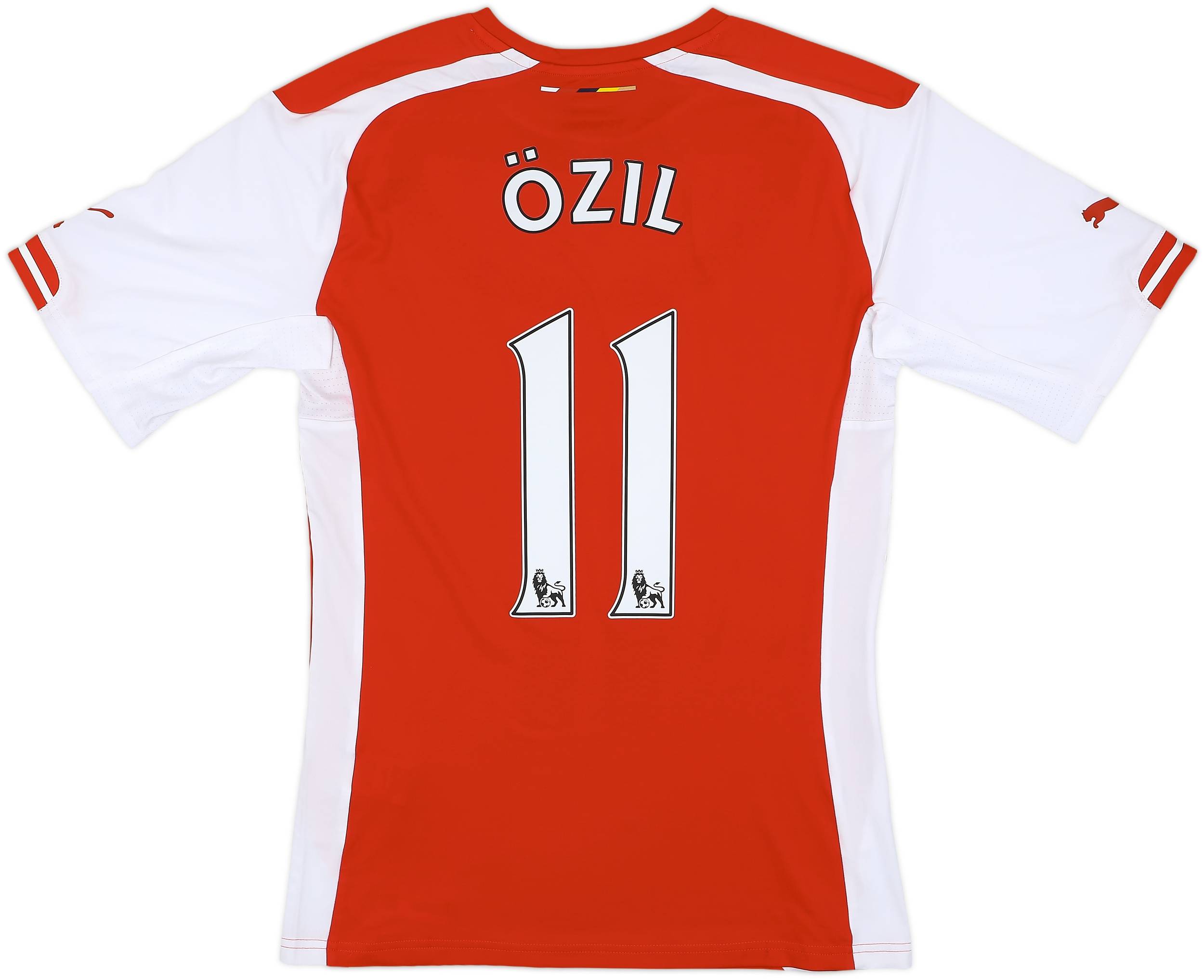 激安！特価品 Arsenal 2014-15 Authentic (XL) #11 Ozil Shirt Home ウェア