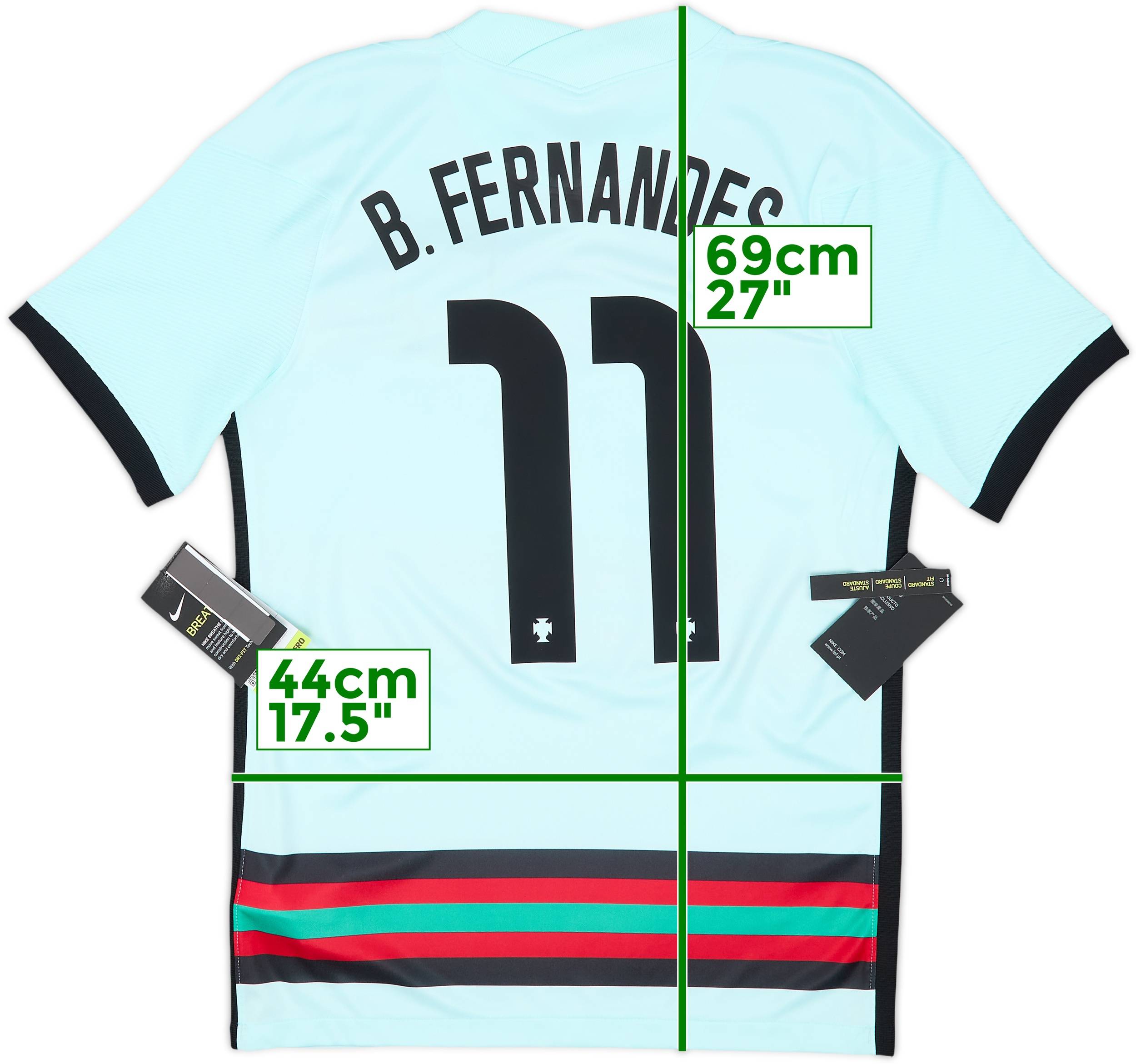 Away Jersey Cristiano Ronaldo Portugal Jersey 2020 Nike Portugal