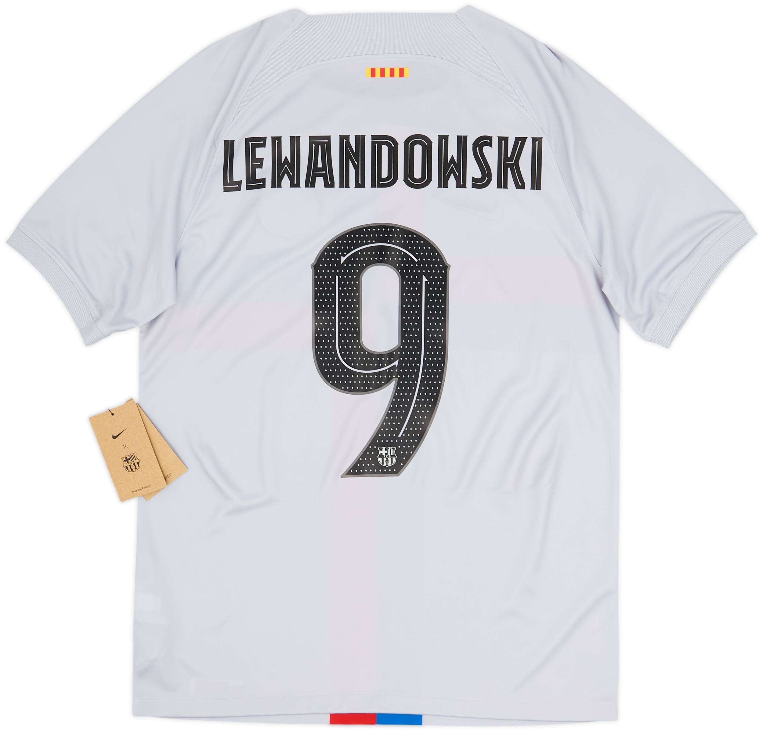 2022-23 Barcelona Third Shirt Lewandowski #9 (M)