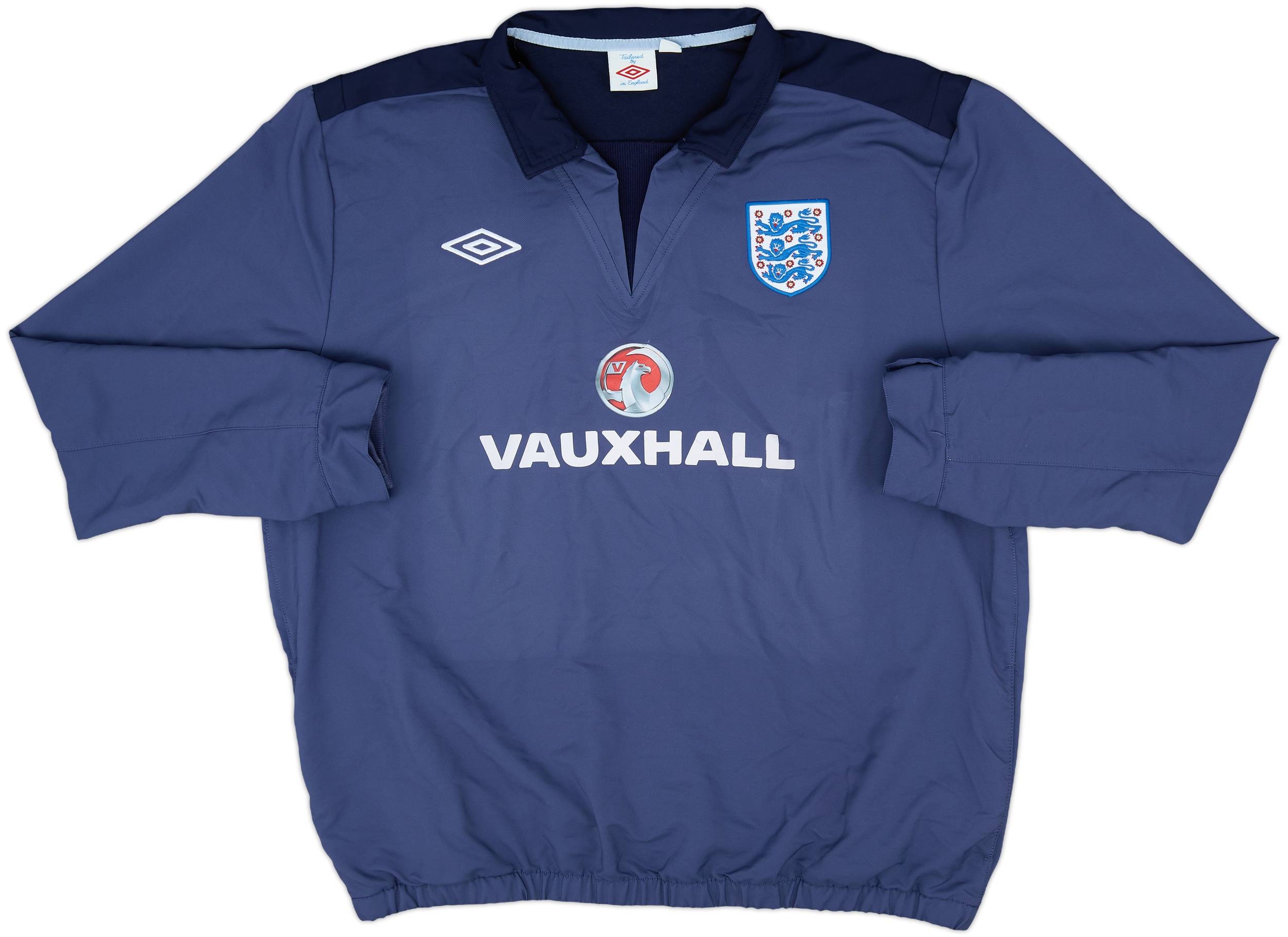 UMBRO　2010 イングランド代表　リバプール　ジェラード　正規品 2010-11 England Umbro Drill Top - 8/10 - (XXL)
