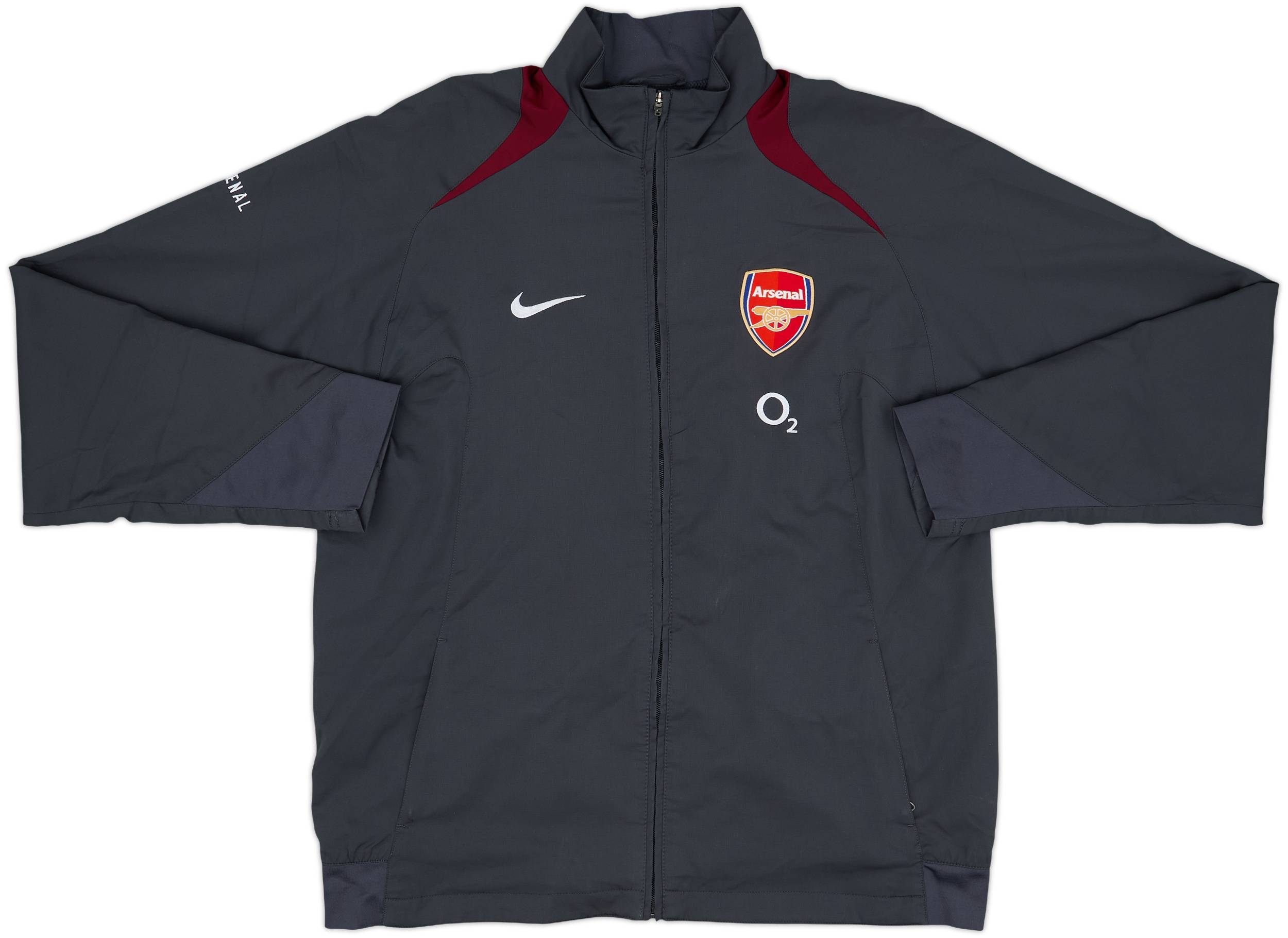 2005-06 Arsenal Nike Track Jacket - 9/10 - (L)