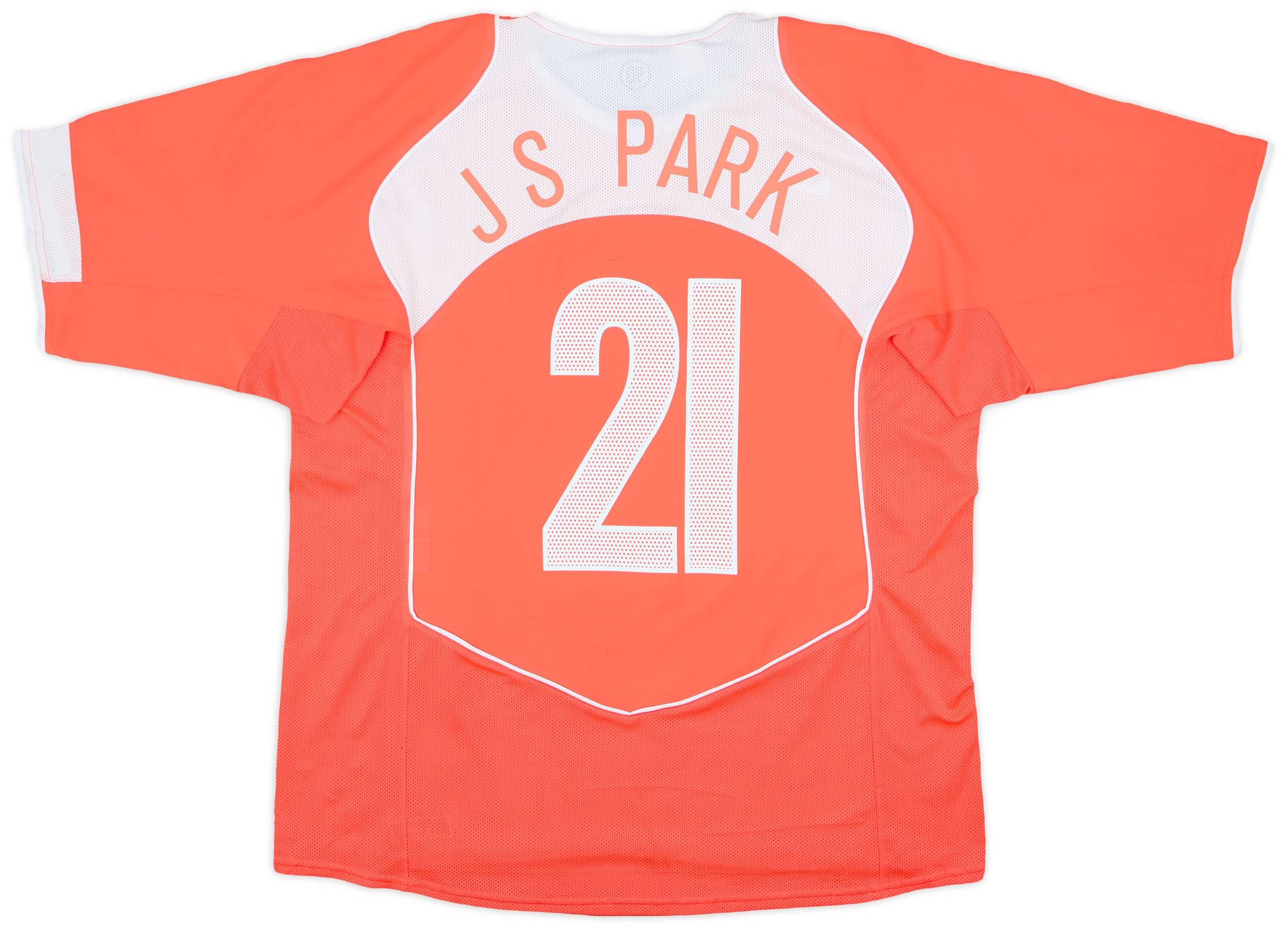 2004-06 South Korea Home Shirt J.S.Park #21