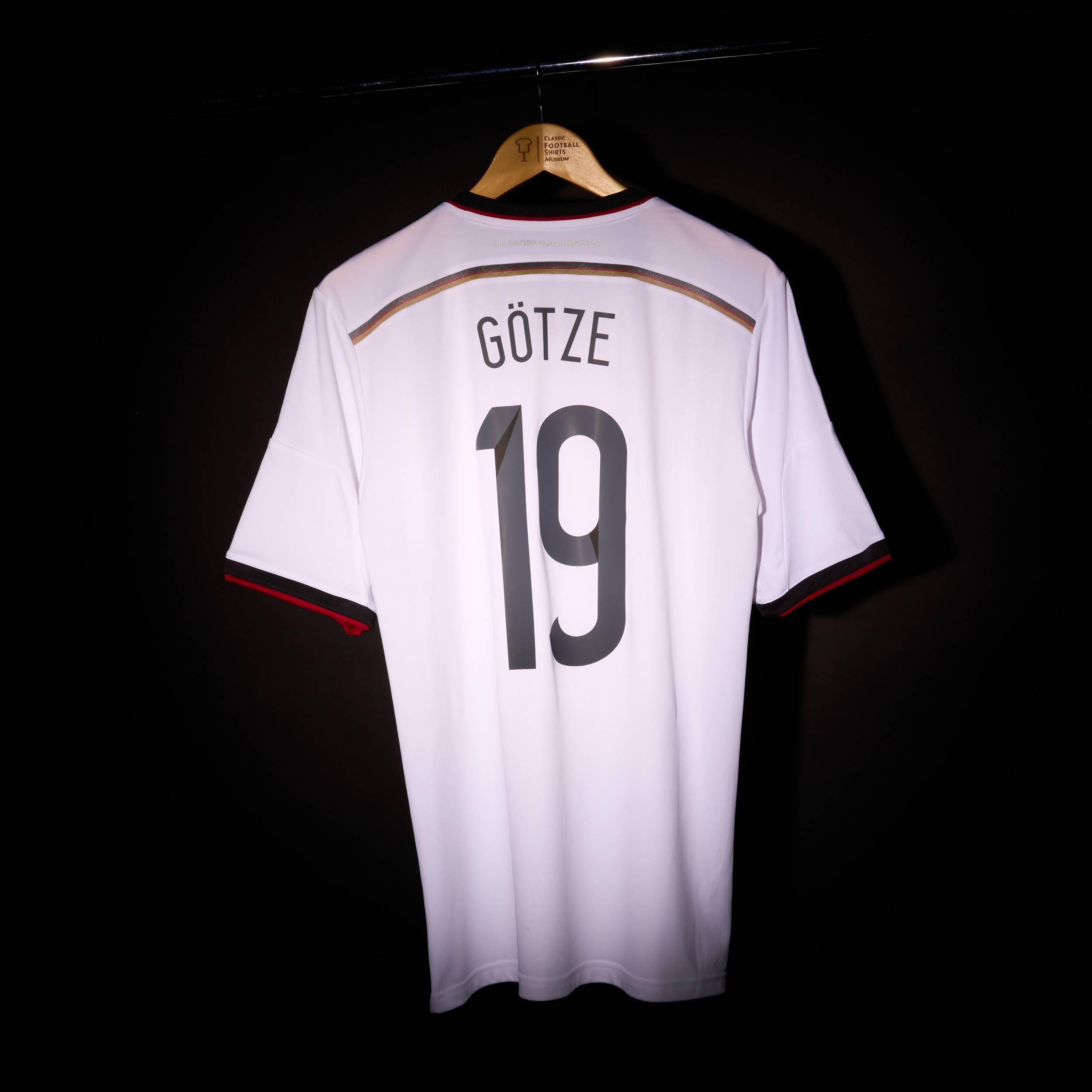 2014-15 Germany Home Shirt Gotze #19