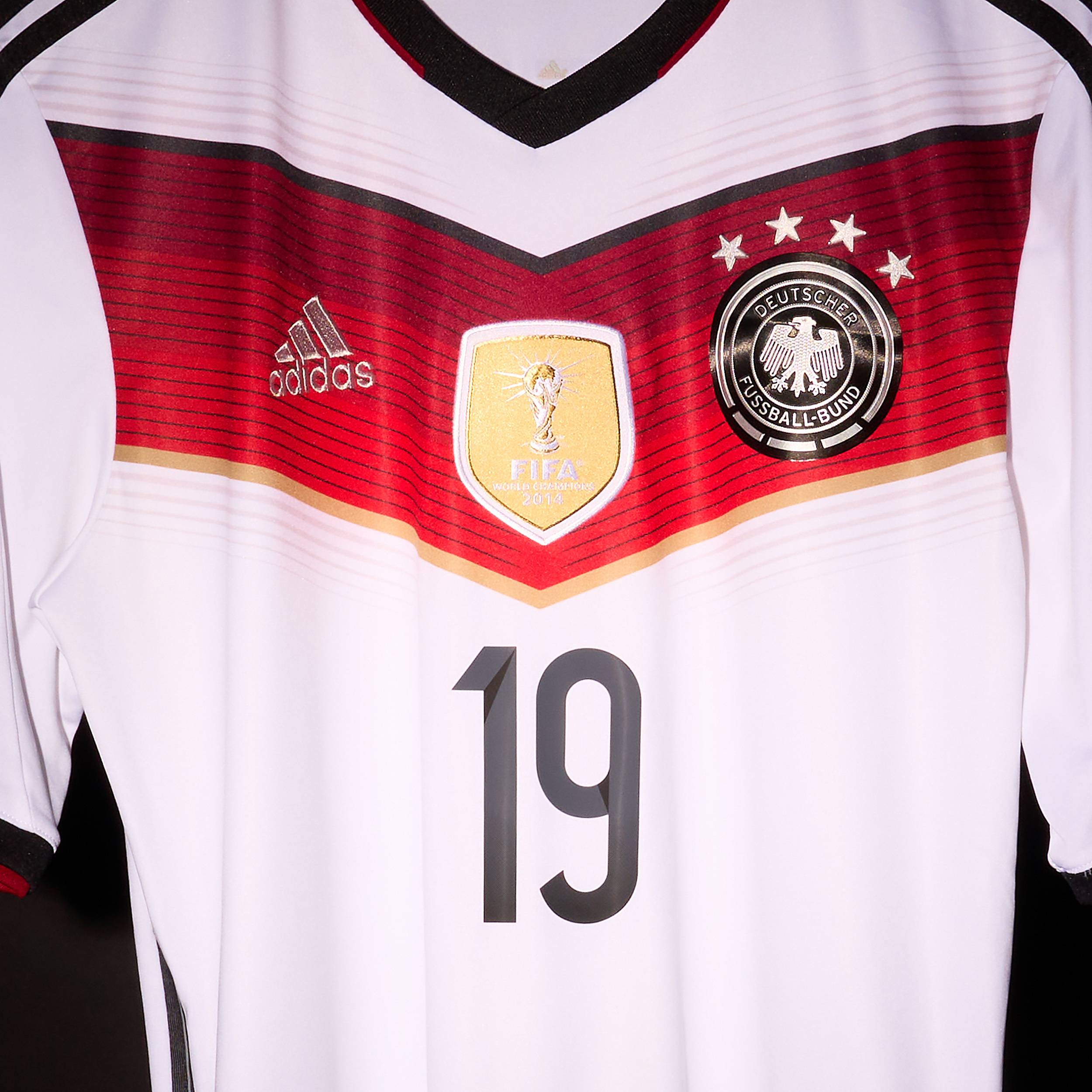 2014-15 Germany Home Shirt Gotze #19