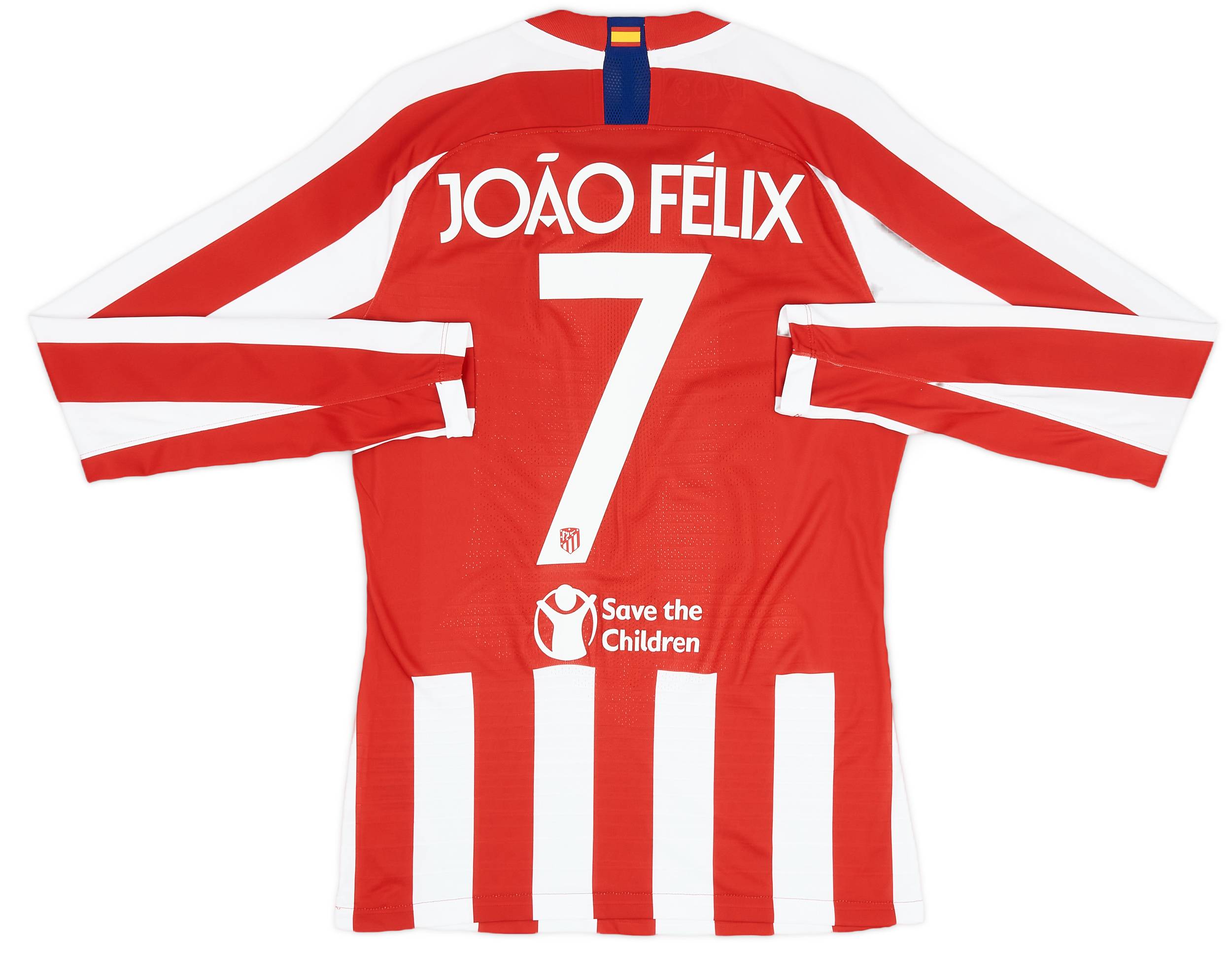 2019-20 Atletico Madrid Player Issue Vaporknit European Home
