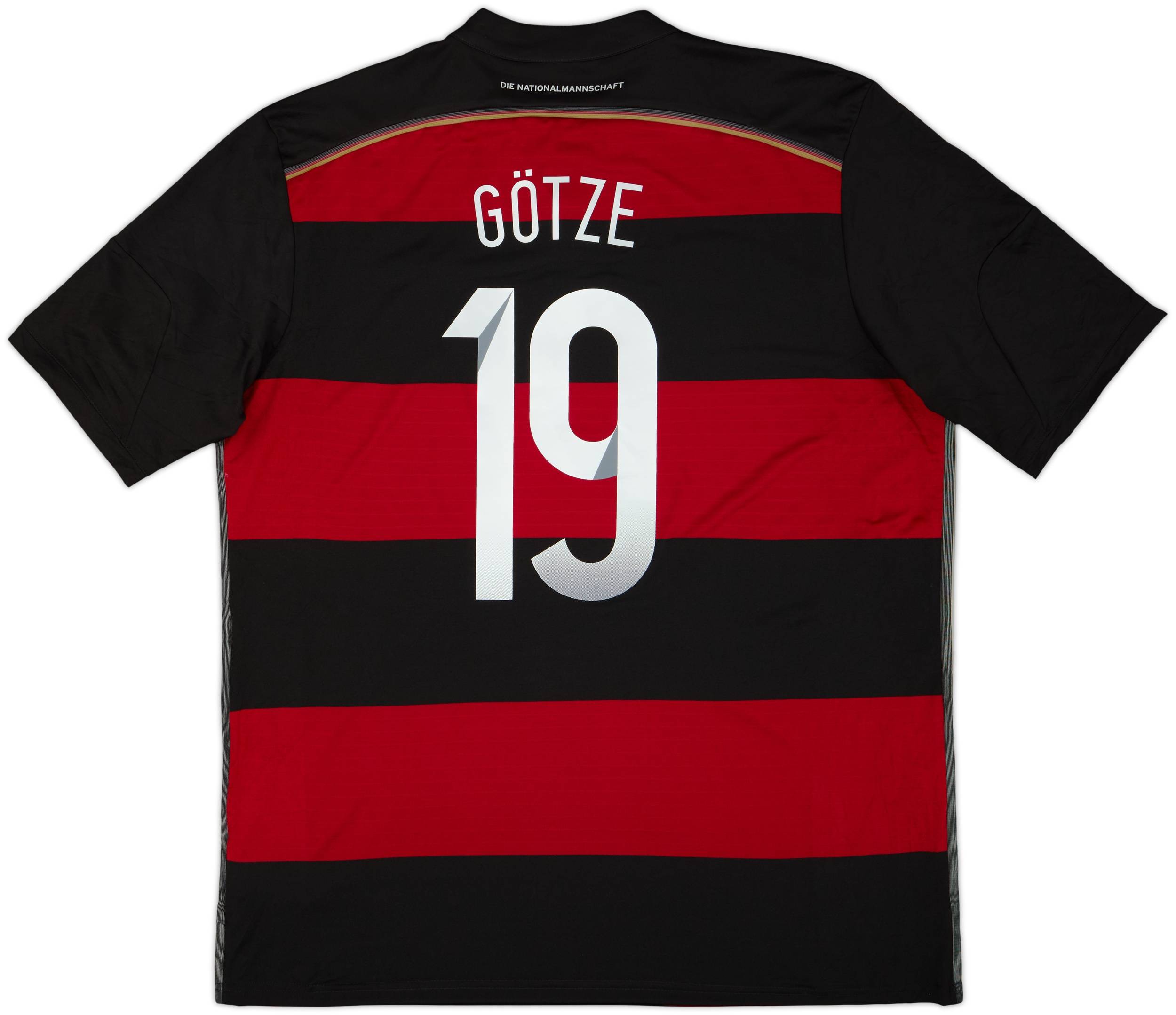2014-15 Germany Away Shirt Gotze #19