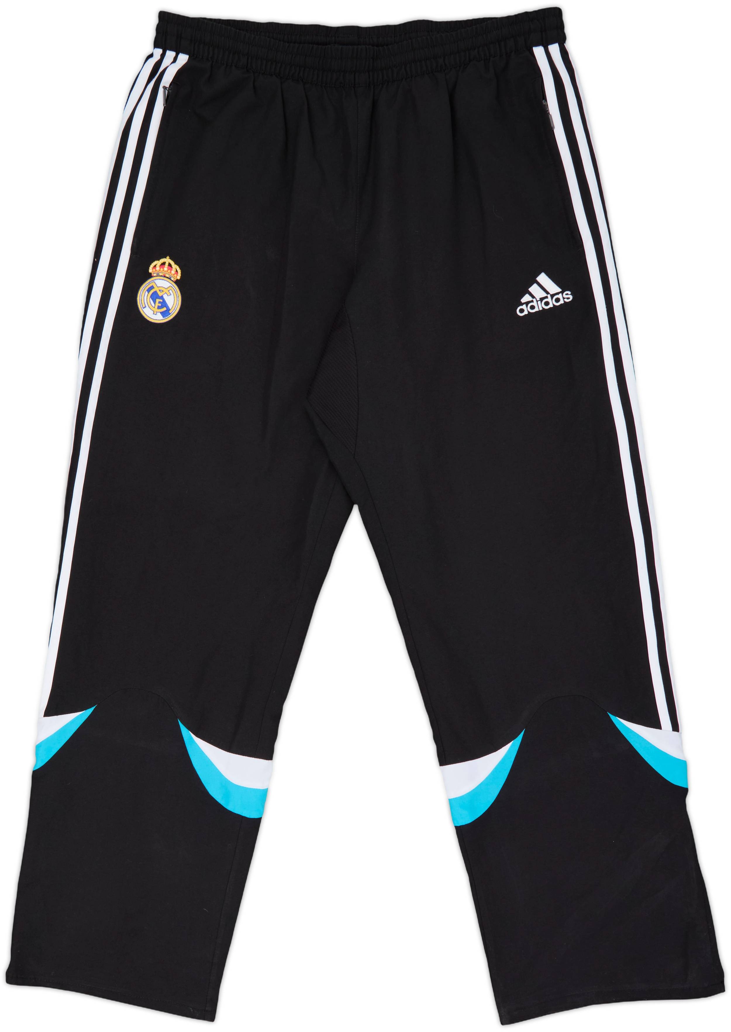 2009-10 Real Madrid adidas Track Pants/Bottoms - 8/10 - (L)