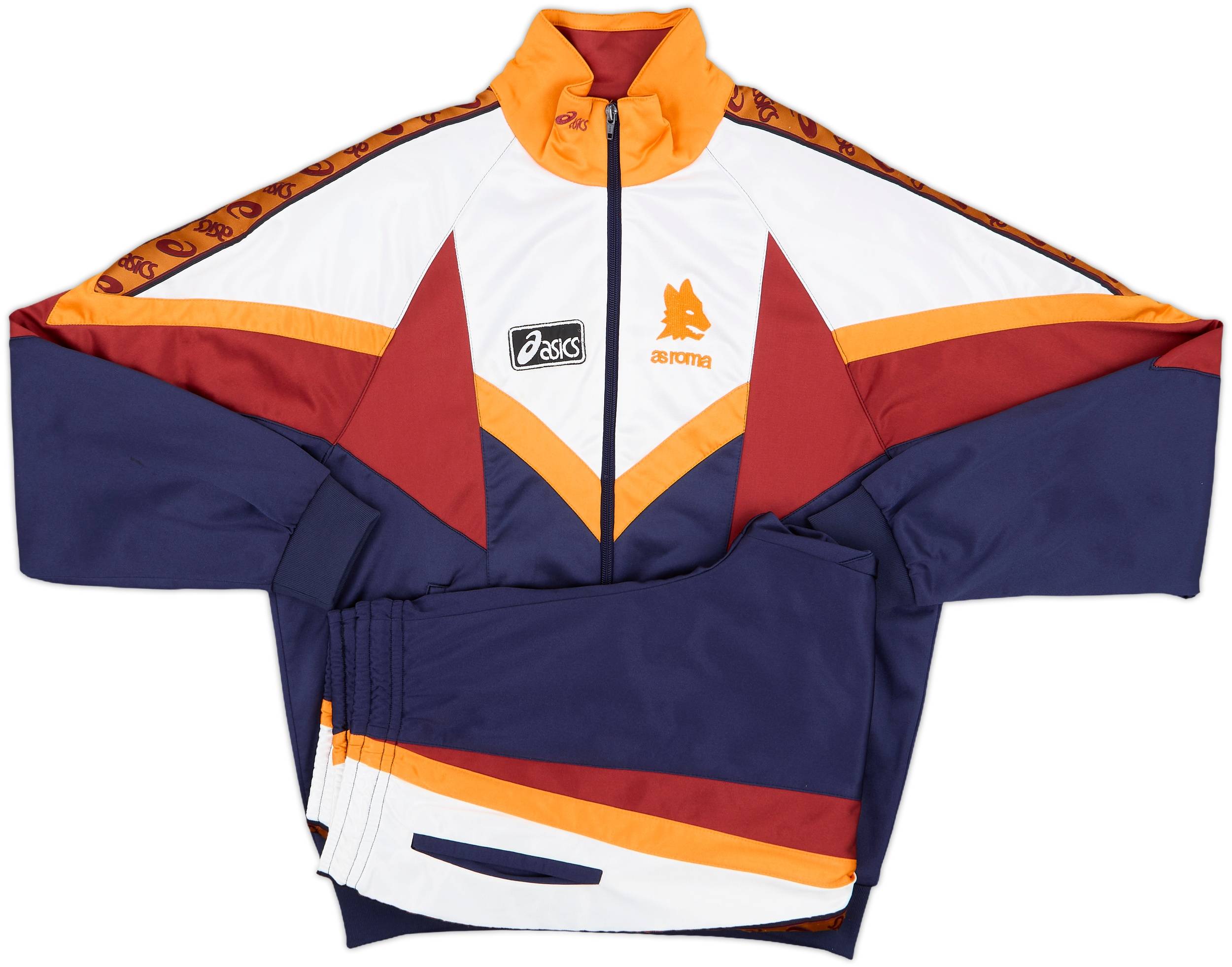 ジャケット・アウター roma 1994-95 Roma Asics Full Tracksuit - 9/10 - (M)