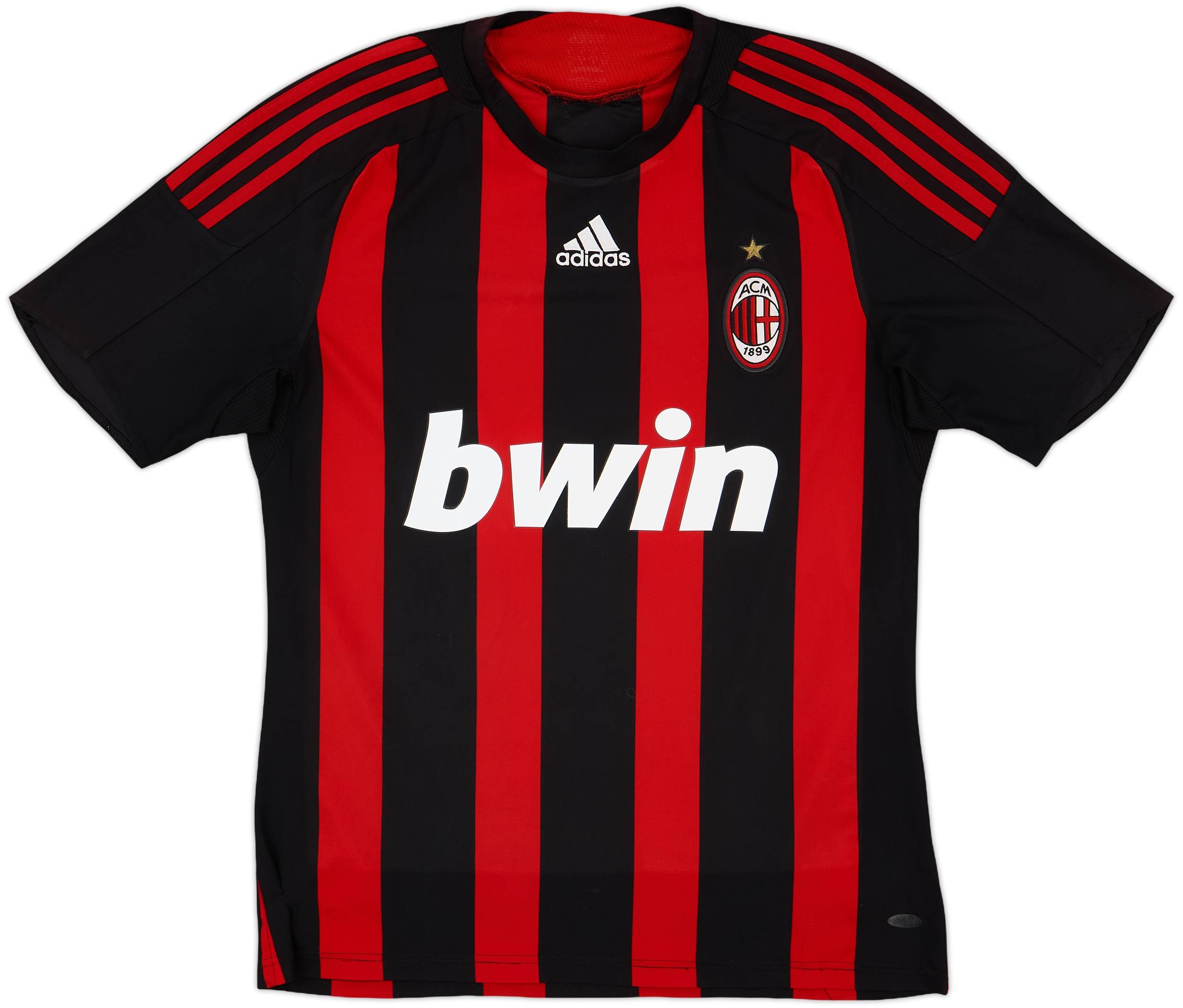 素晴らしい品質 2008-09 (M) - 8/10 - #8 Gattuso Shirt Home Milan AC ウェア