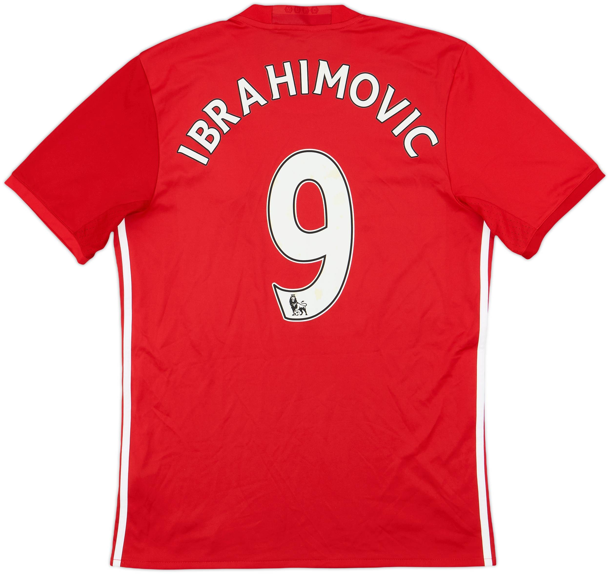 2016-17 Manchester United Home Shirt Ibrahimovic #9 - 6/10 - (M)