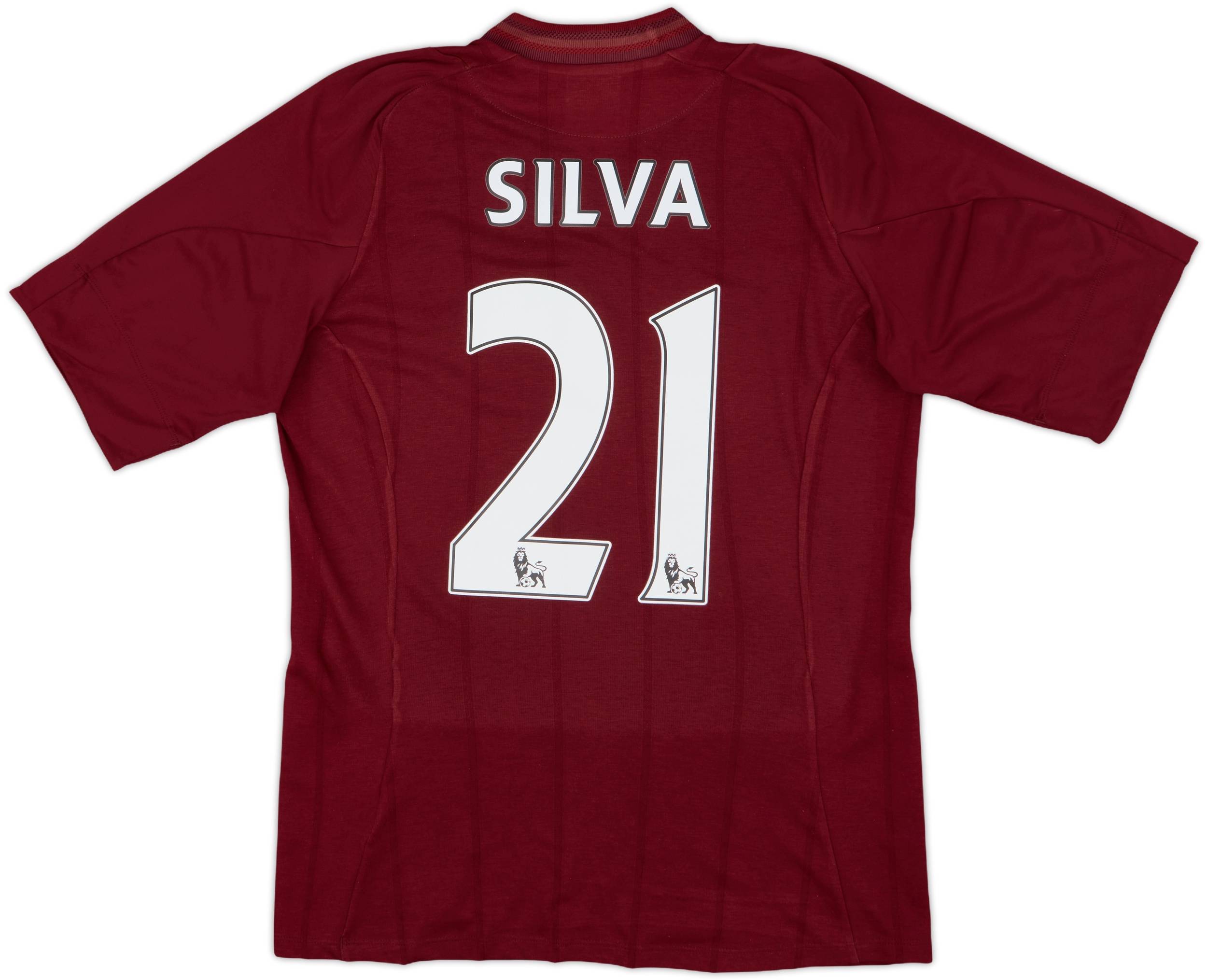 MEN'S FC MANCHESTER CITY 2013/2014 DAVID SILVA UEFA SOCCER