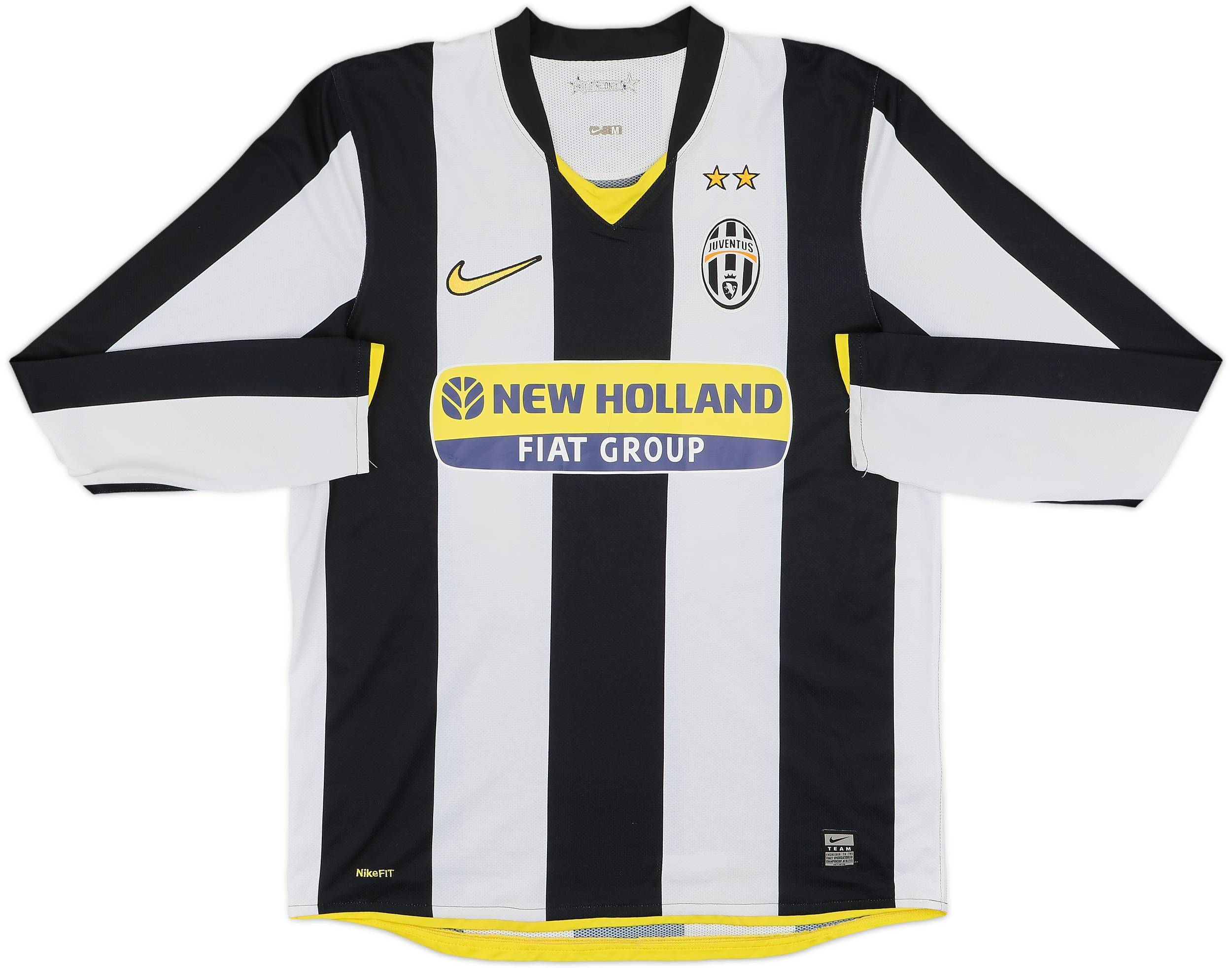 2008-09 Juventus Home L/S Shirt Del Piero #10 - 7/10 - (M)